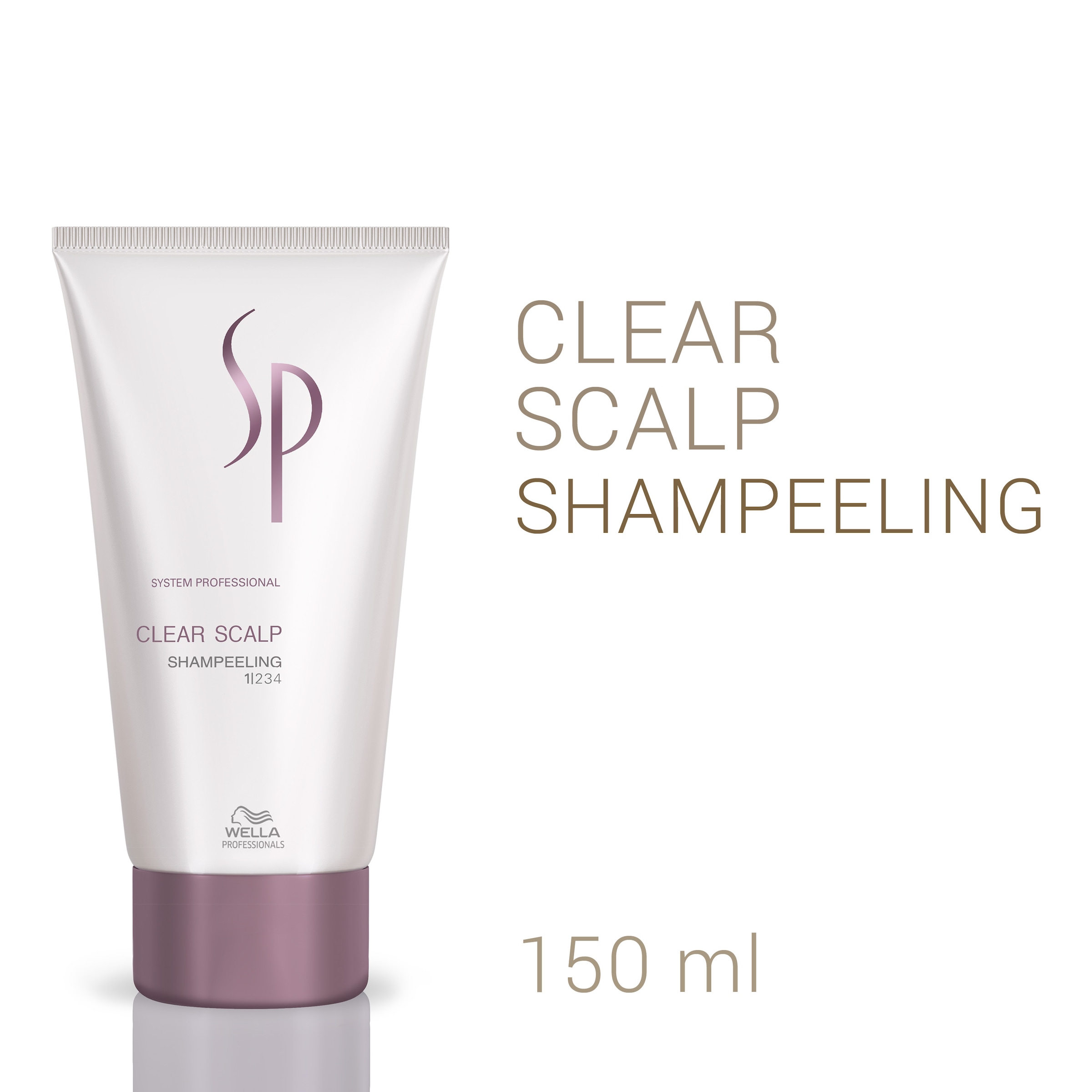 Wella SP Haarshampoo »Clear Scalp Shampeeling« tiefenwirkende Reinigung, gegen Schuppen, hilft bei Juckreiz