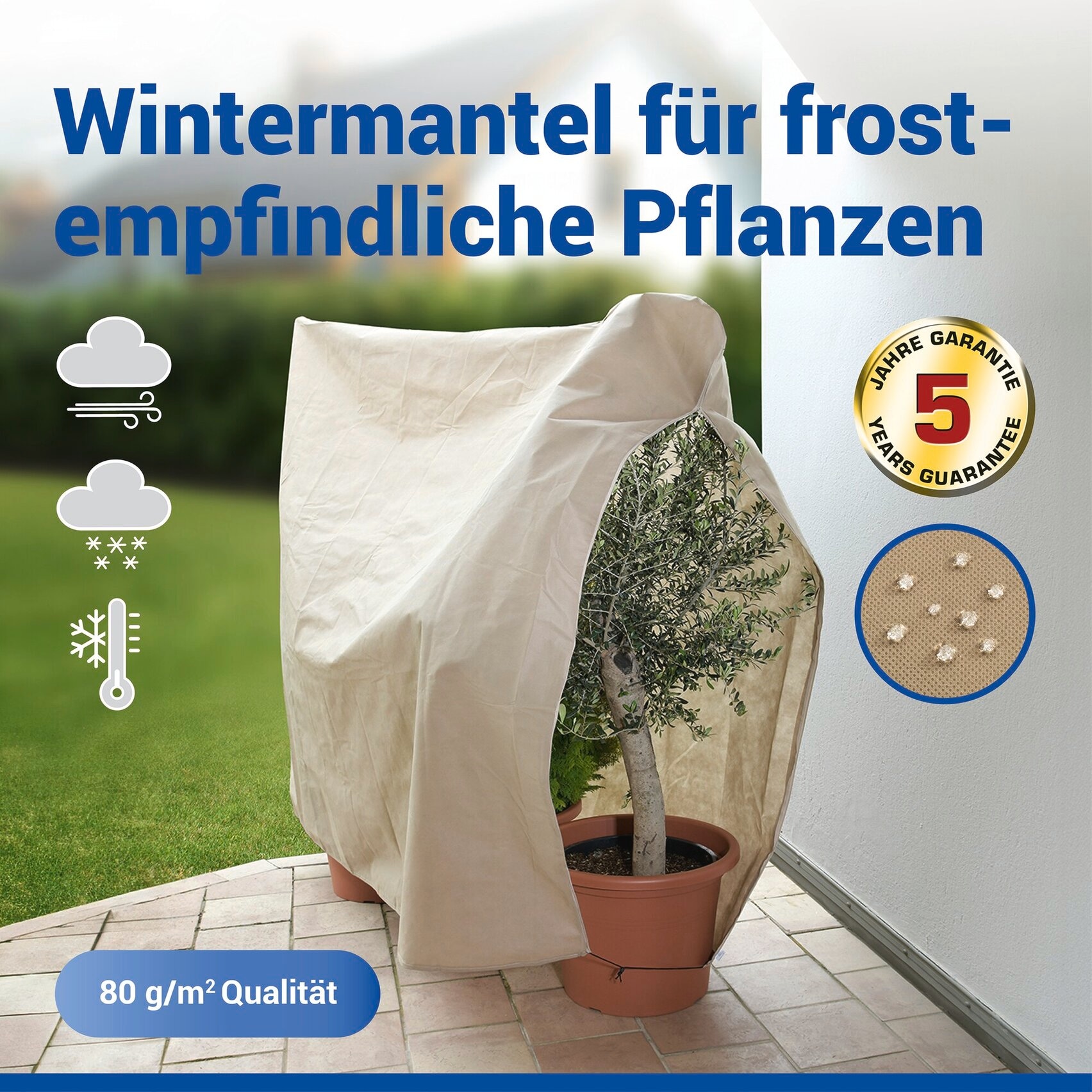 WENKO Winterschutzvlies 240x200 cm