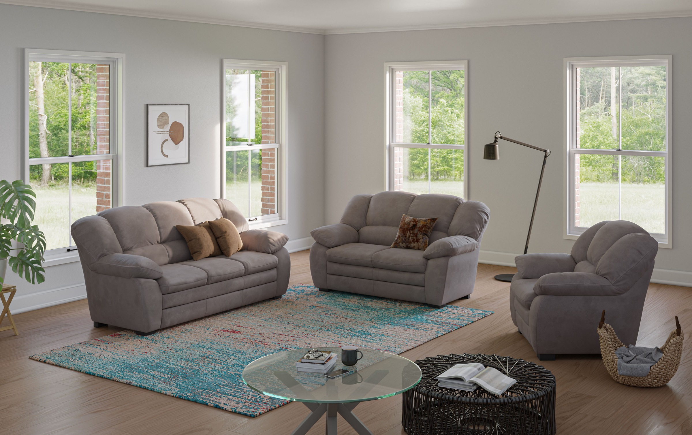 COTTA Polstergarnitur Casino, Sofa Set, 3-2-1 günstig online kaufen