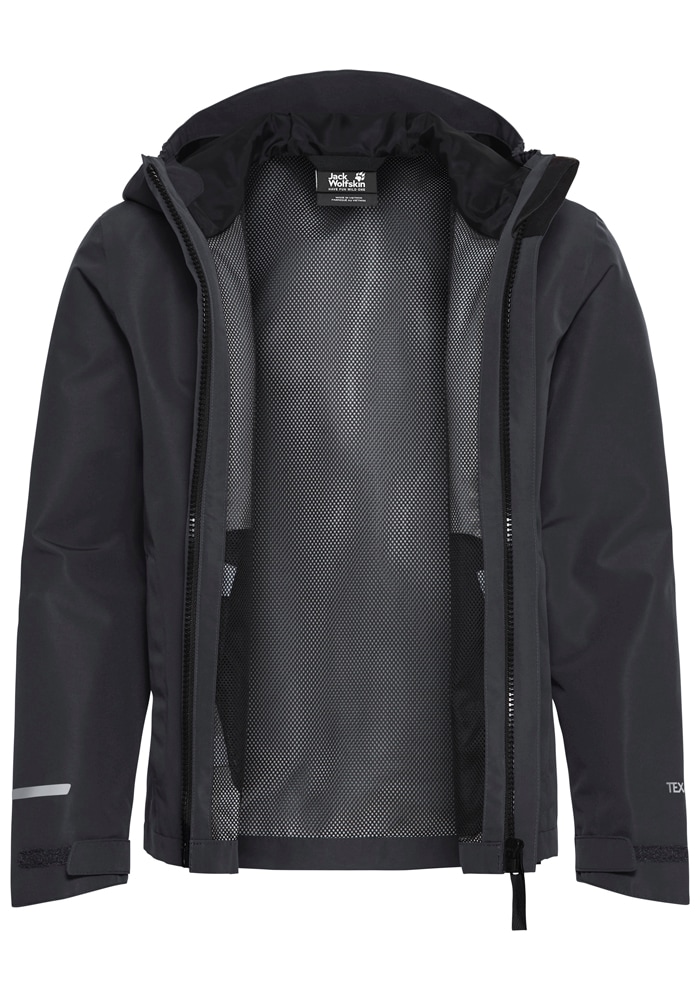 Jack Wolfskin Outdoorjacke »HAZE 2L JKT K« mit Kapuze