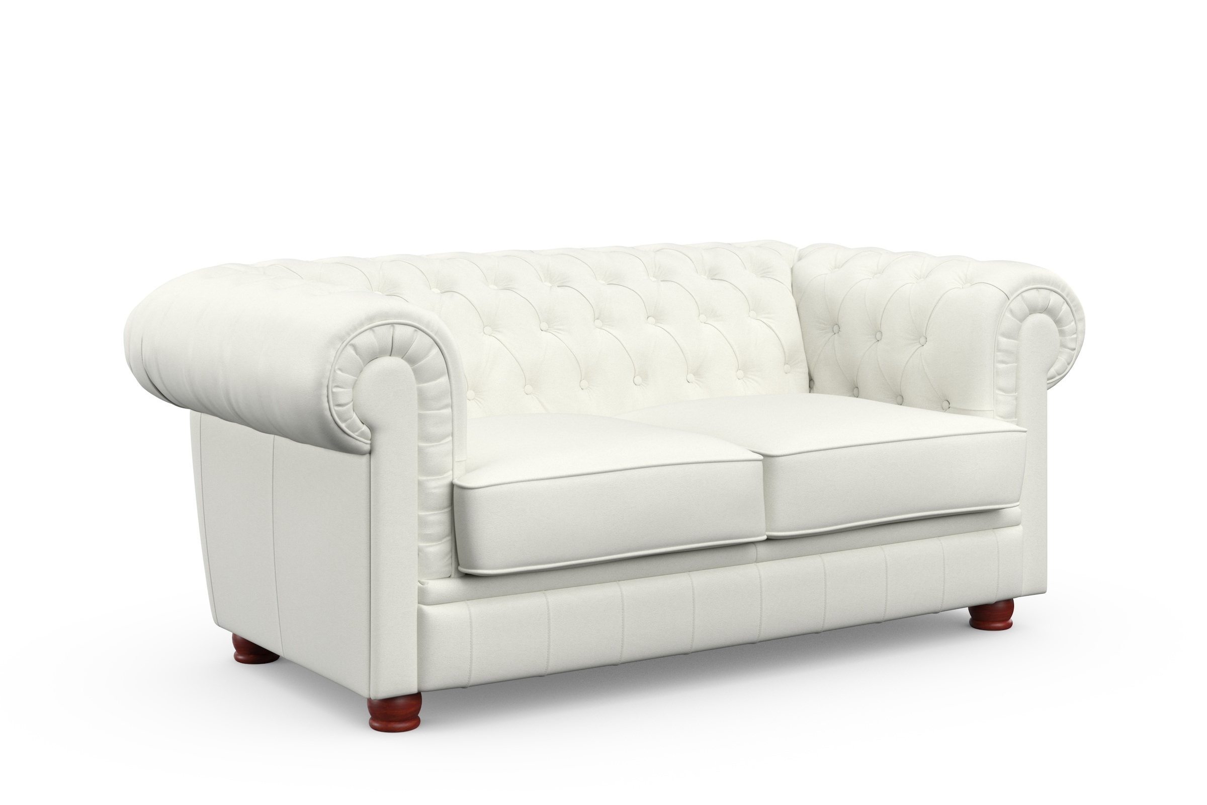 Max Winzer® Chesterfield-Sofa »Kent 2-Sitzer, edel und bequem, hochwertige Detailverarbeitung«, mit aufwendiger Knopfheftung, komfortable Armlehne, Breite 175 cm