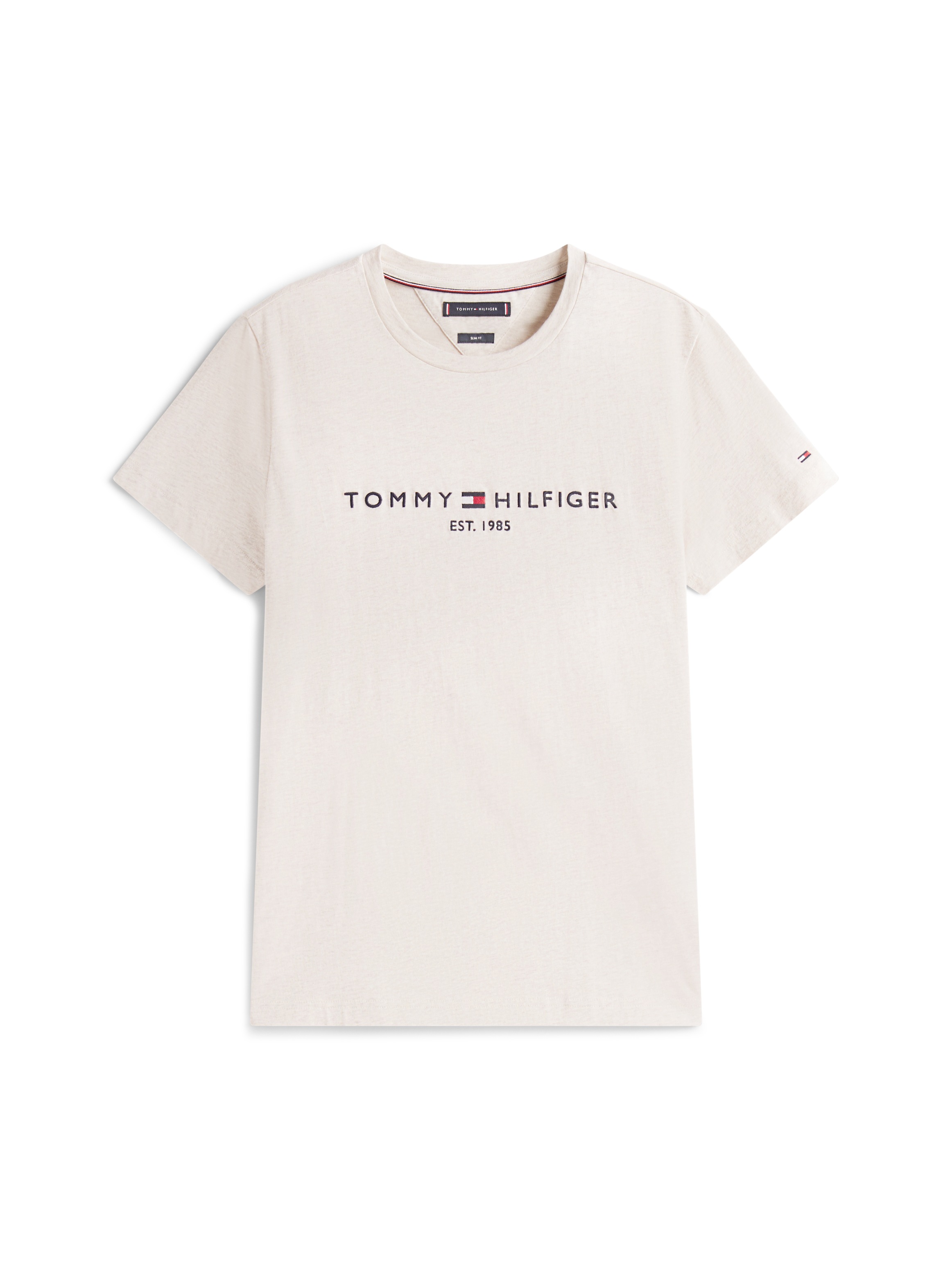 Tommy Hilfiger T-Shirt »TOMMY LOGO TEE«, aus reiner Baumwolle