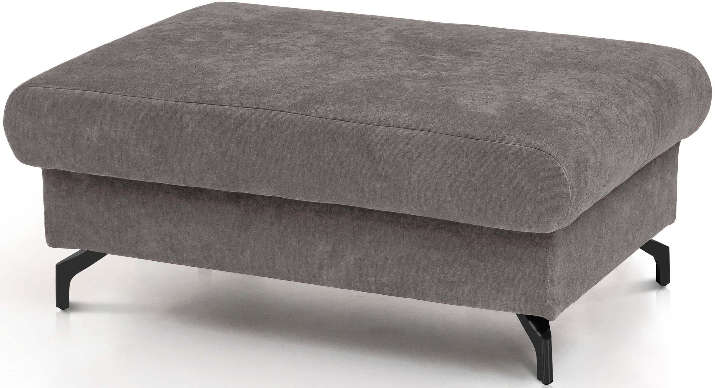 COTTA Polstergarnitur »Komaris L-Form«, (Set), Set bestehend aus: Ecksofa mit Kopfteilverstellung & Hocker
