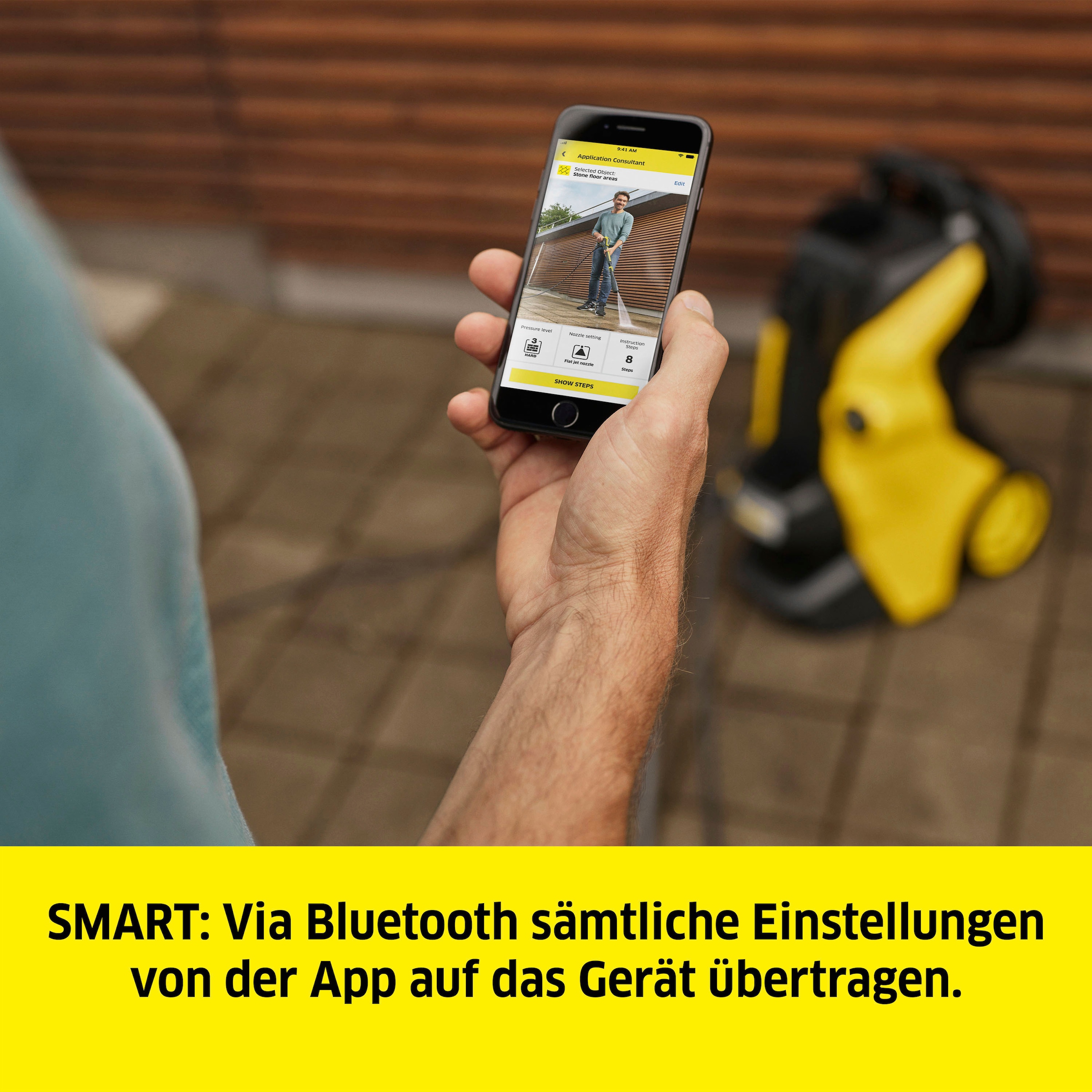 KÄRCHER Hochdruckreiniger »K 5 Premium Smart Control Home«, Bluetooth zur Home & Garden App, Quick Connect