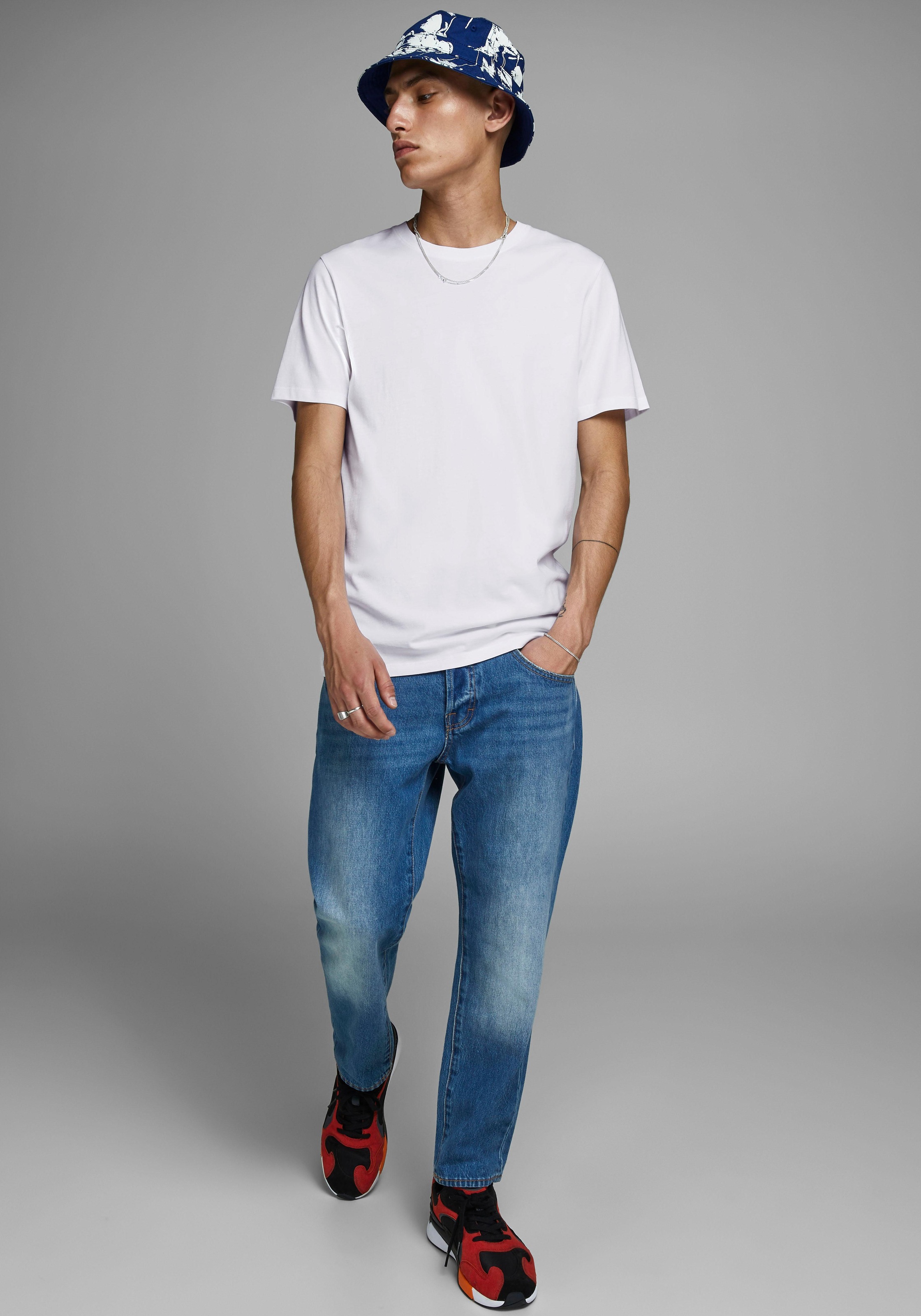 Jack & Jones Rundhalsshirt »JJEORGANIC BASIC TEE SS O-NECK NOOS«