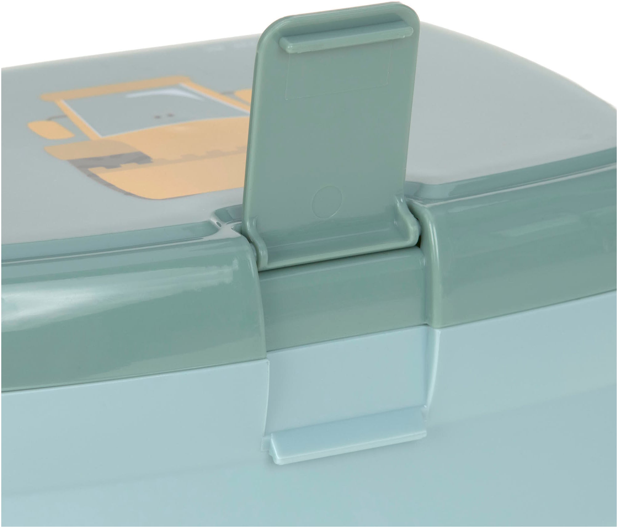 LÄSSIG Lunchbox »Tiny Drivers, Excavator«, (Set, 2 tlg.), mit Trinkflasche