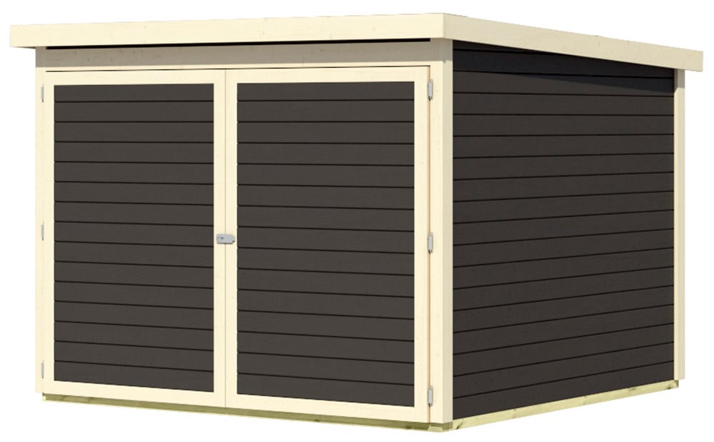 Karibu Fahrradbox »Fahrradgarage 4«, in verschiedenen Farben, BxTxH: 212,5x216,5x167 cm