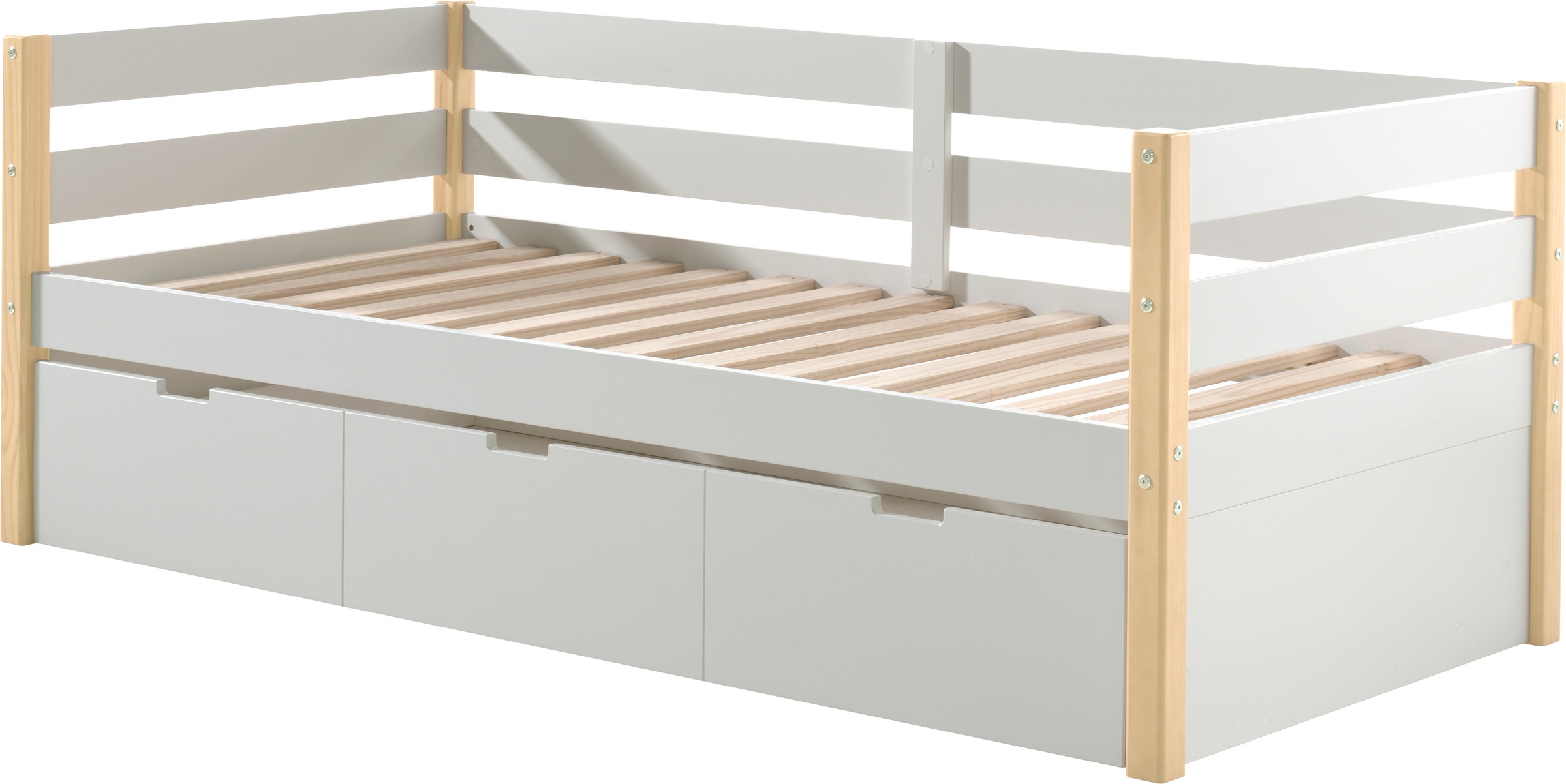 Vipack Einzelbett »Magrit, Kojenbett mit seitlichem Umbau, Liegefläche 90 x günstig online kaufen