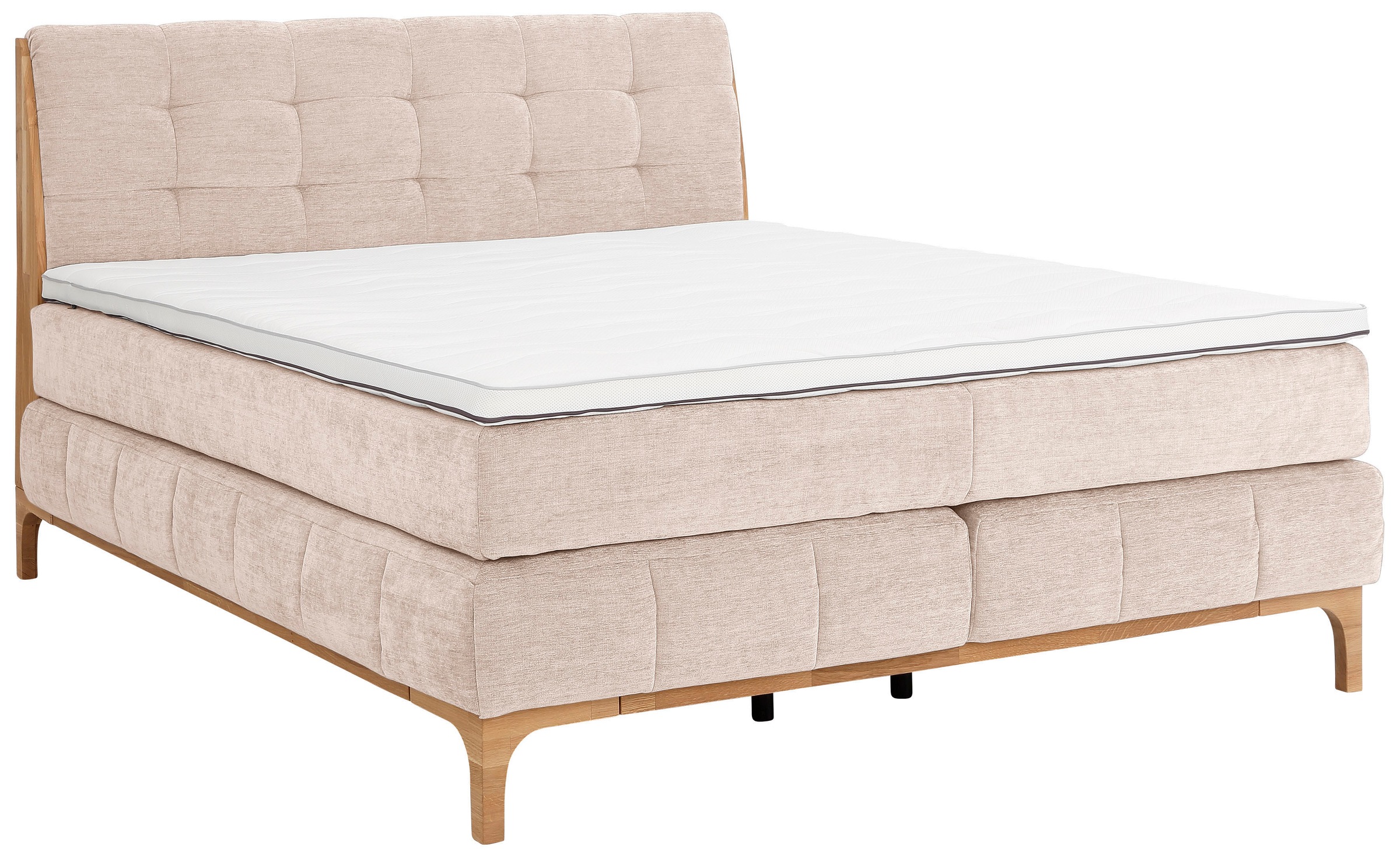 OTTO home Boxspringbett »Jelle« 5 Stk. tlg. zertifizierte, recycelte Bezugs günstig online kaufen