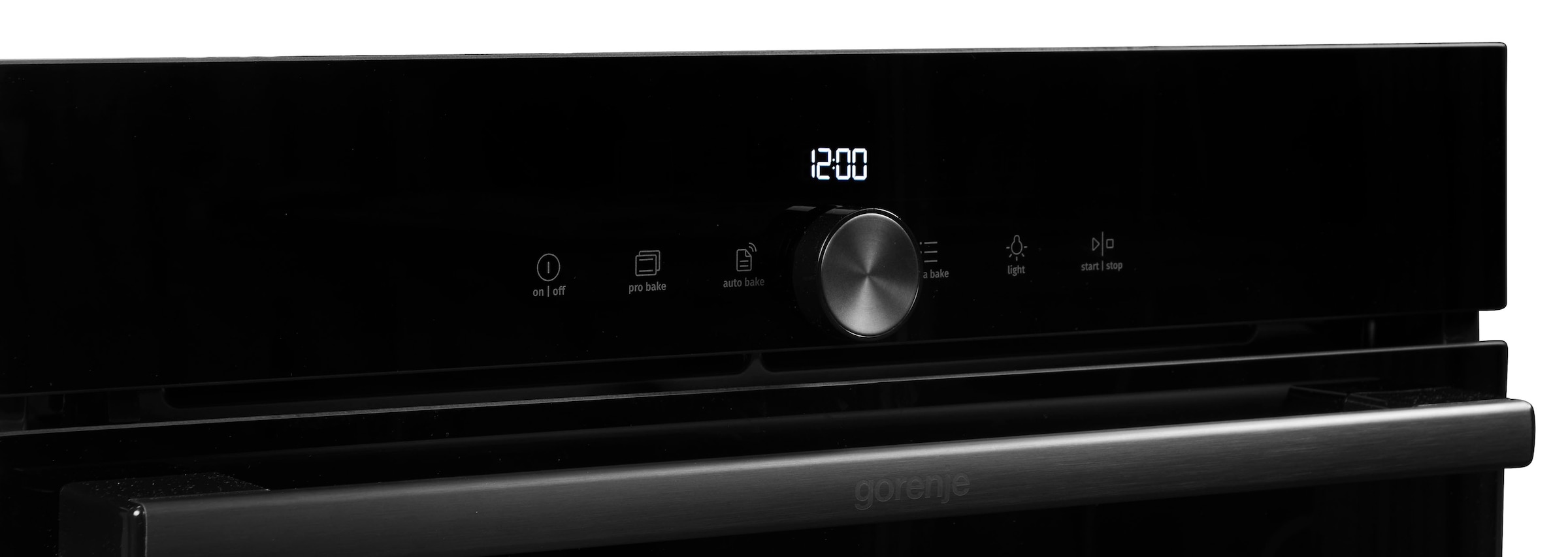 GORENJE Pyrolyse Backofen  »BPS 6747 A09DBGOT«, mit 2-fach-Teleskopauszug, Pyrolyse-Selbstreinigung, Black Design; AirFry-Funktion