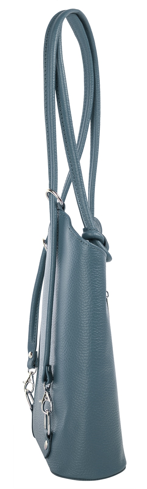 Cluty Cityrucksack, echt Leder, Made in Italy