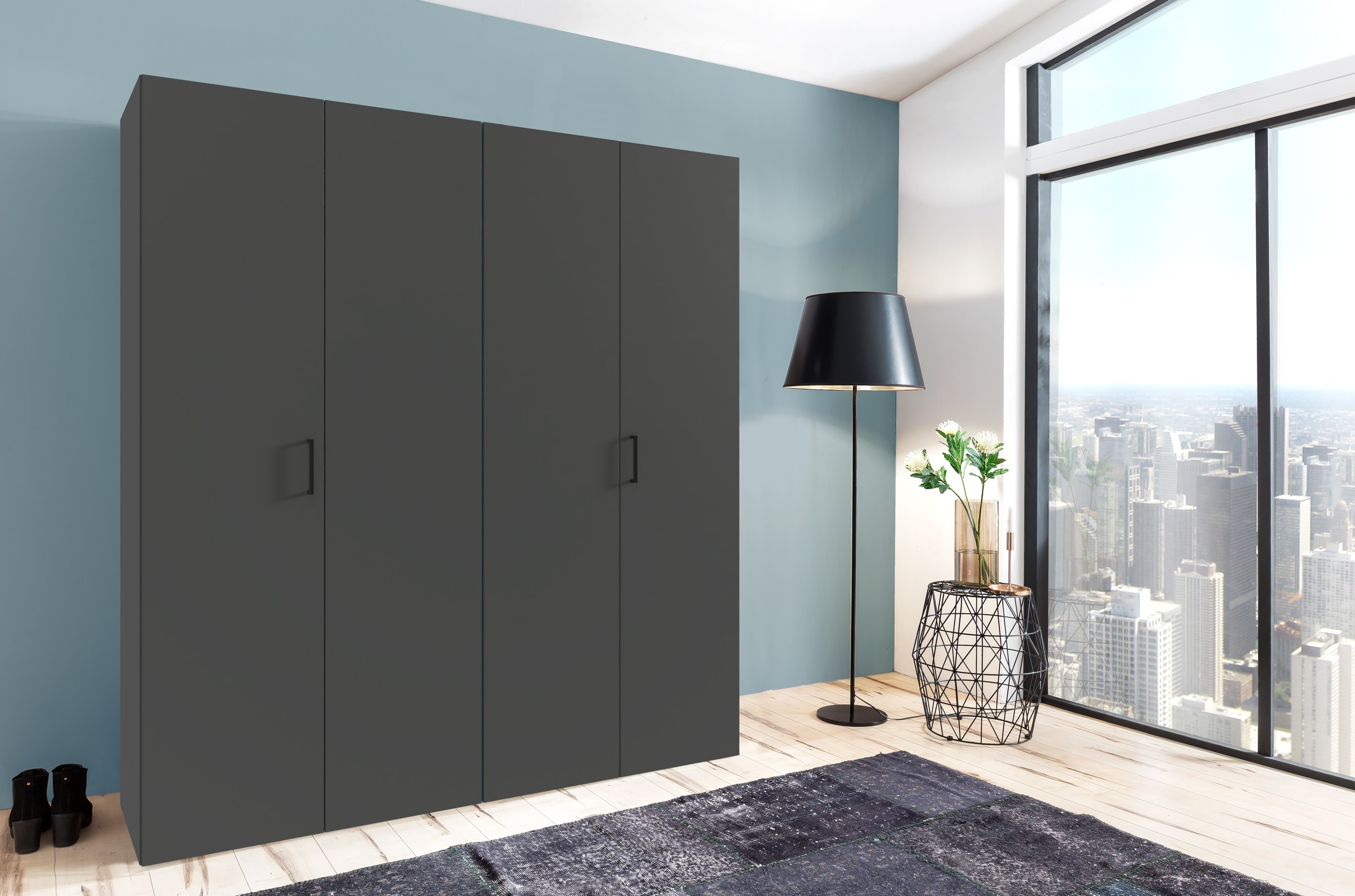 Wimex Kleiderschrank »Mugano,in 8 Breiten,3 Höhen,2 Tiefen, viele Farben, M günstig online kaufen