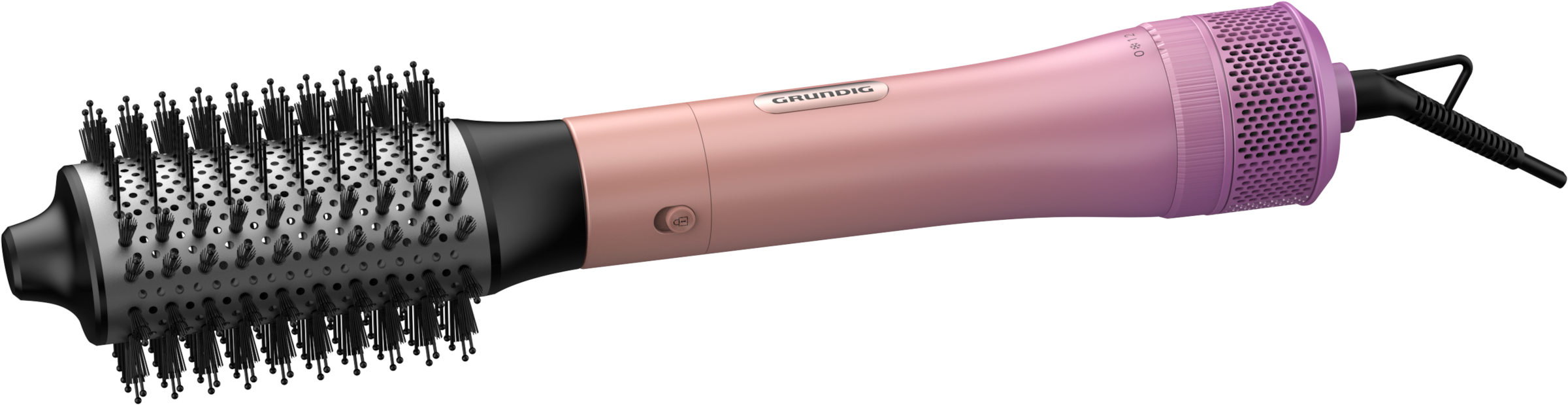 Grundig Warmluftbürste »HS 6482« Ionic-Funktion, ovaler Aufsatz für Locken, Wellen & Volumen