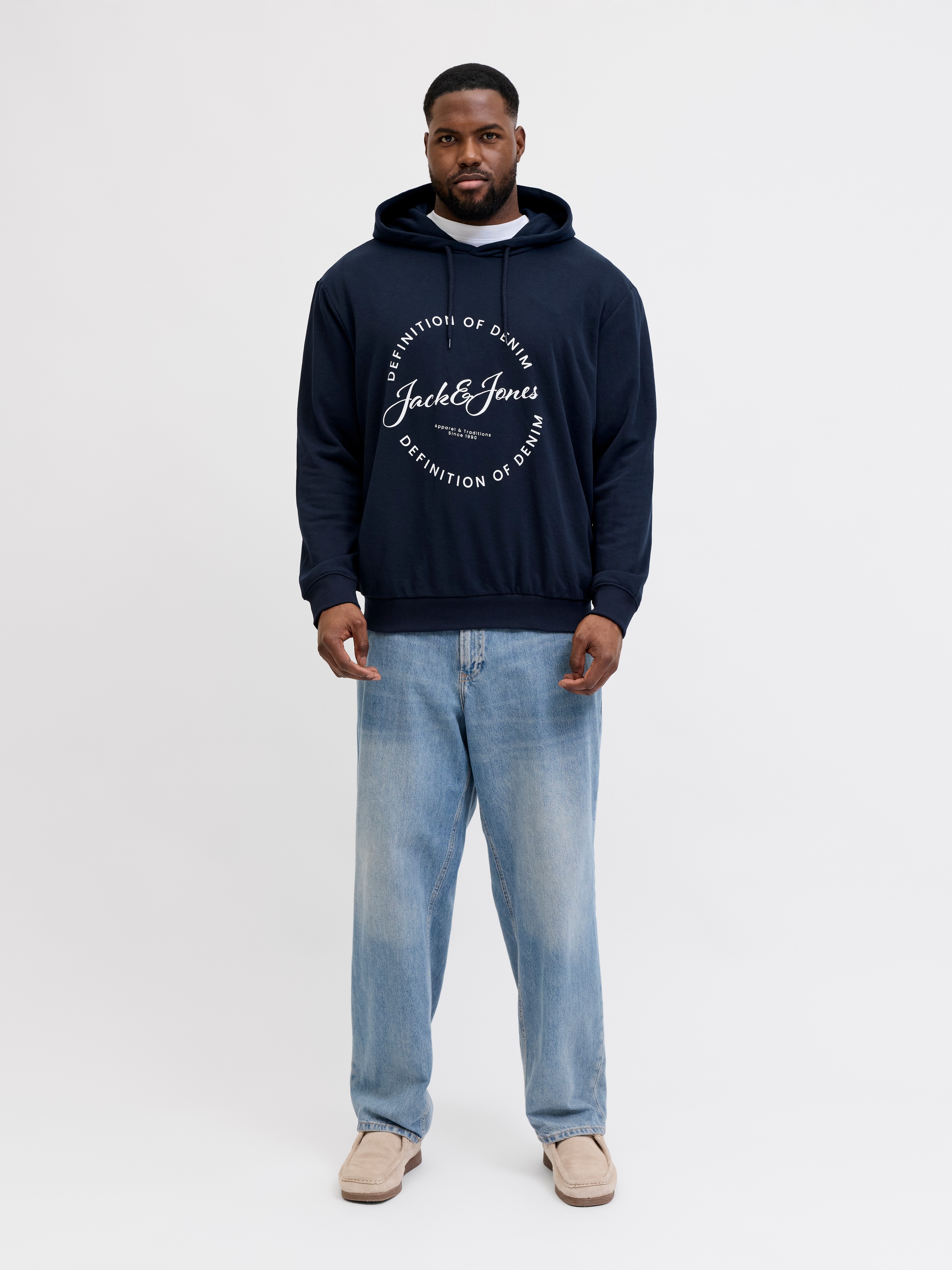 Jack & Jones PlusSize Kapuzensweatshirt »JJGRAYSON SWEAT HOOD PLS«
