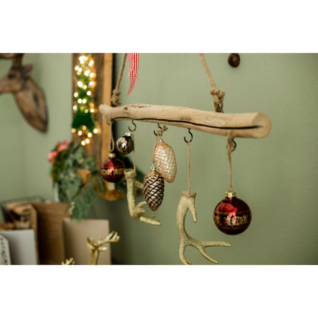 CHRISTMAS GOODS by Inge Baumbehang »Geweih, Weihnachtsdeko, Christbaumschmuck«