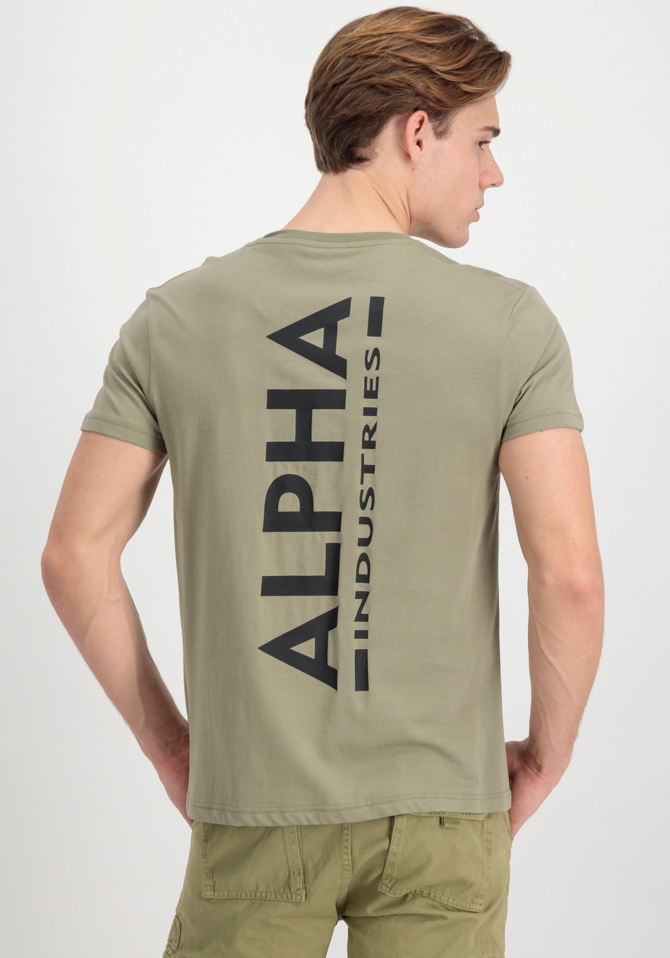 online Rundhalsshirt Industries Alpha kaufen »Backprint T«