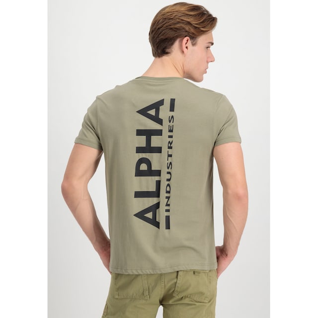 Alpha Industries Rundhalsshirt »Backprint T« online kaufen