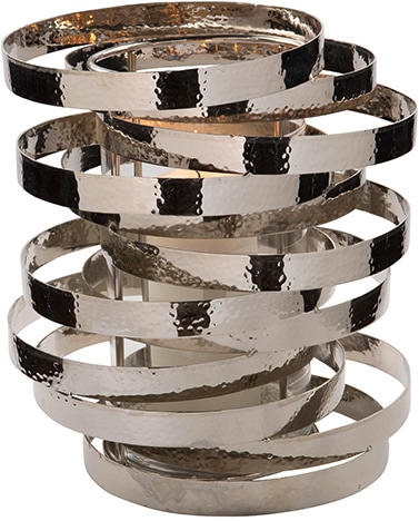 Fink Windlicht »MIRAGE« aus Edelstahl, Höhe ca. 30 cm günstig online kaufen