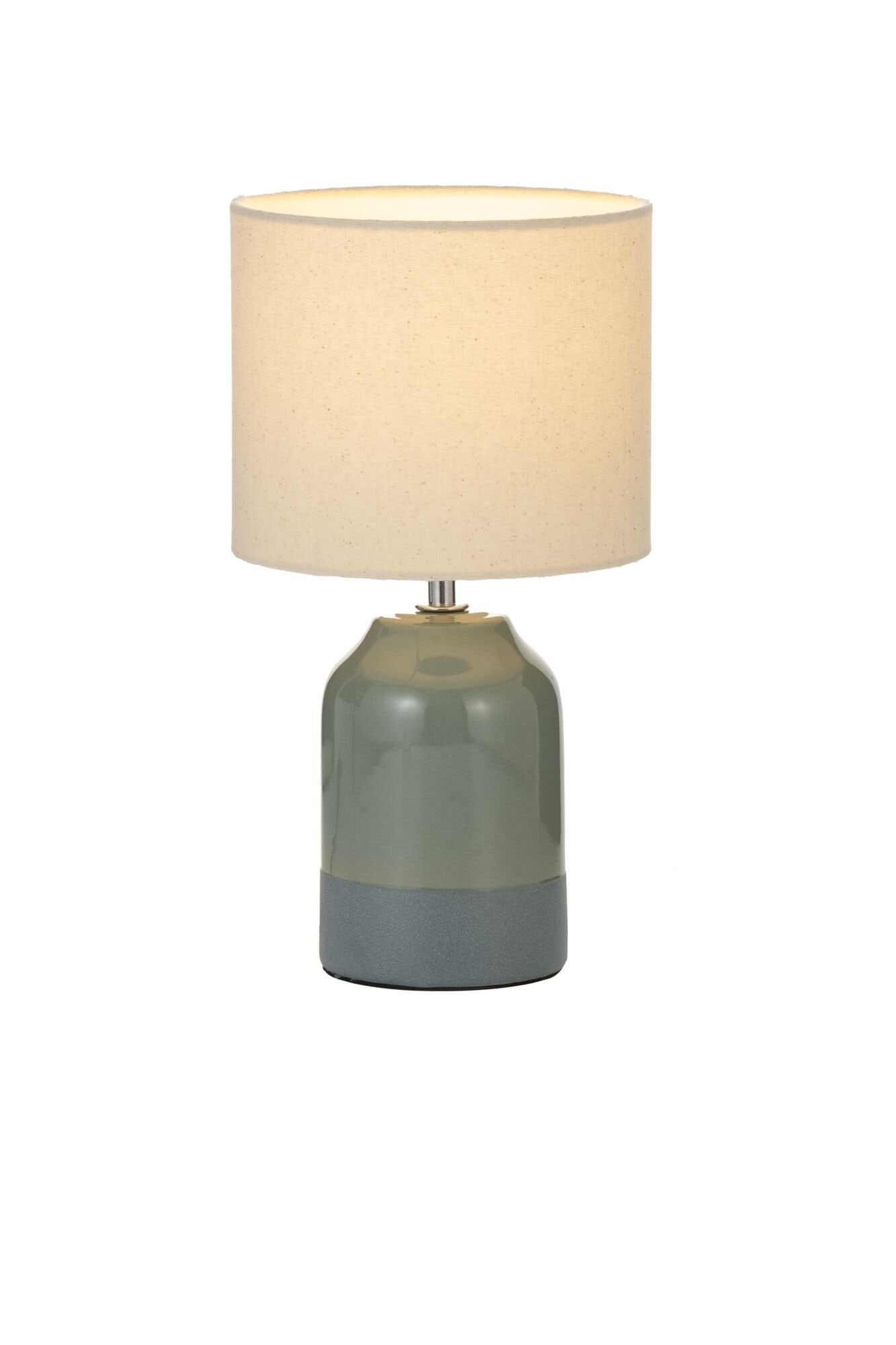 Pauleen Tischleuchte max20W E14 1 bestellen online Glow beige/green »Sandy flammig-flammig, Stoff/Keramik«, 230V