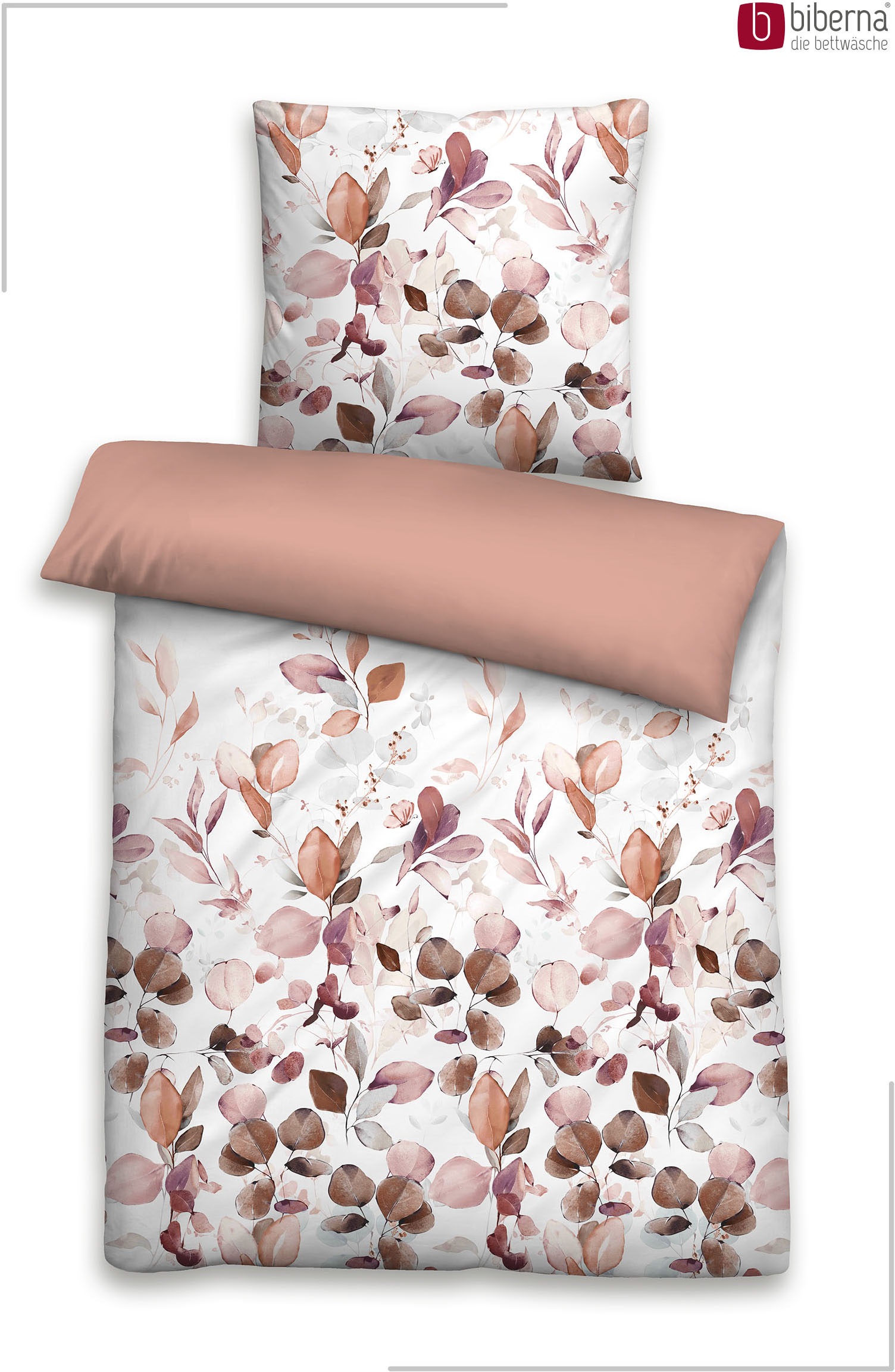 Biberna Bettwäsche »0474492 Premium Tencel-Bettwäsche 100% Lyocell ab Größe 135x200 cm« 2 pflegeleicht, temperaturregulierend, Reißverschluss, Sommerbettwäsche