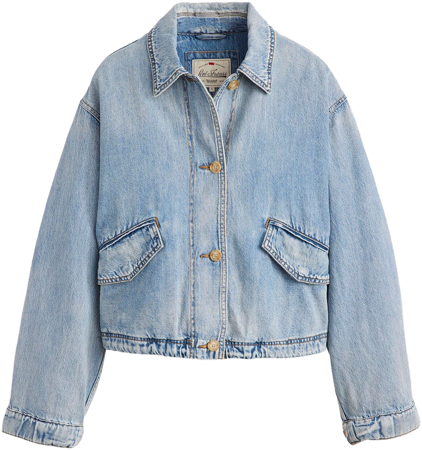 Levi's® Jeansjacke »JANIS UTILITY J«, ohne Kapuze, in weiter, bequemer Passform