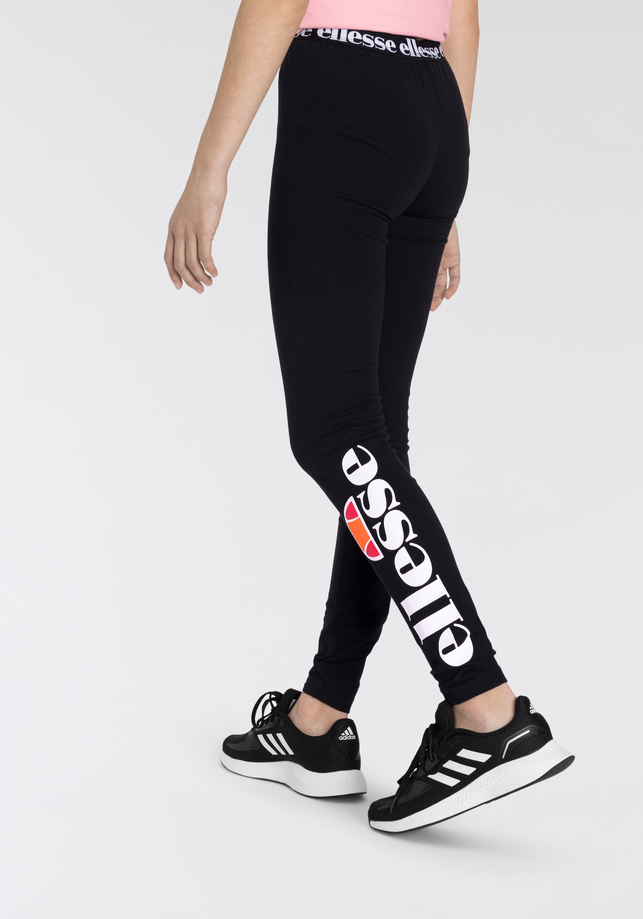Ellesse Leggings »FABI«  mit Logodruck, aus Baumwolle und Elasthan