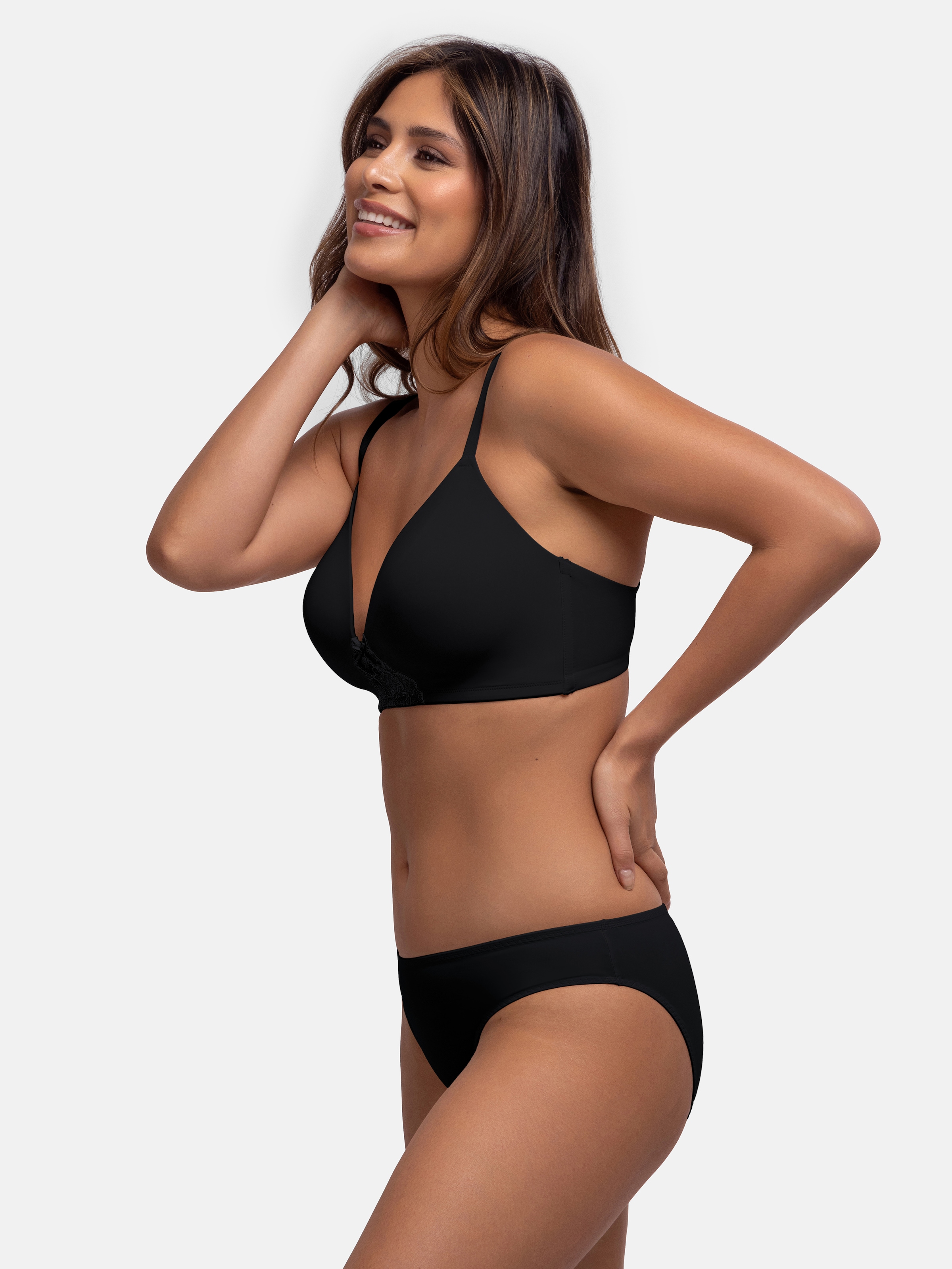 Dorina Push-up-BH »MICHELLE« weicher Stoff, modernes Design