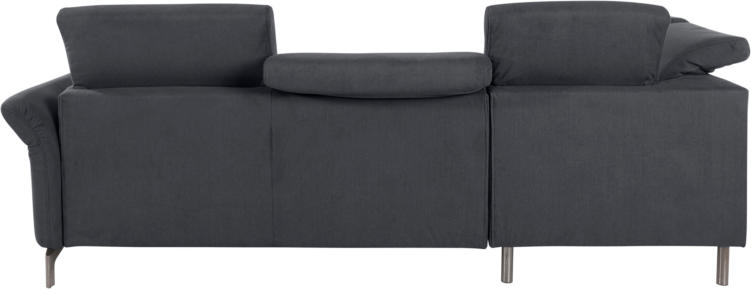 INOSIGN Ecksofa »Fresh L-Form«, Federkern, wahlweise Kopfteilverstellung und motorischer Vorziehsitz