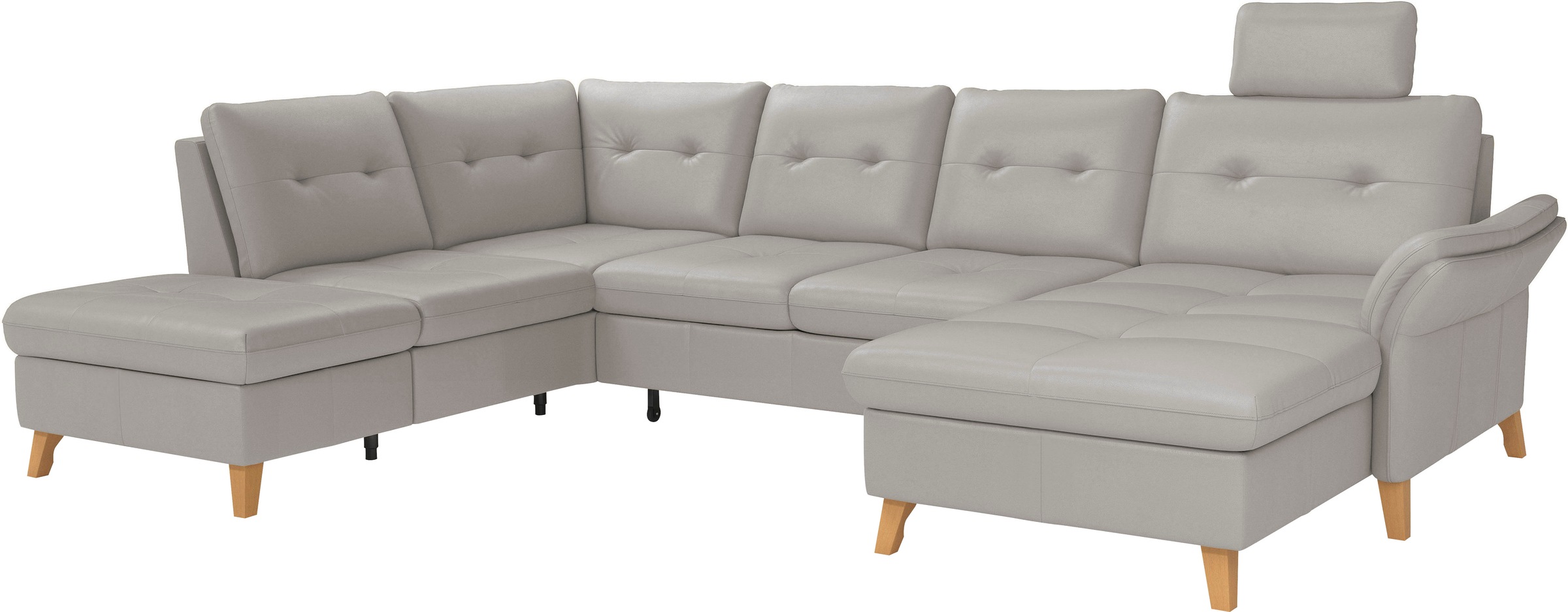 sit&more Wohnlandschaft »Göteborg«, inkl. Sitztiefenverstellung, wahlweise mit Bettfunktion & Bettkasten