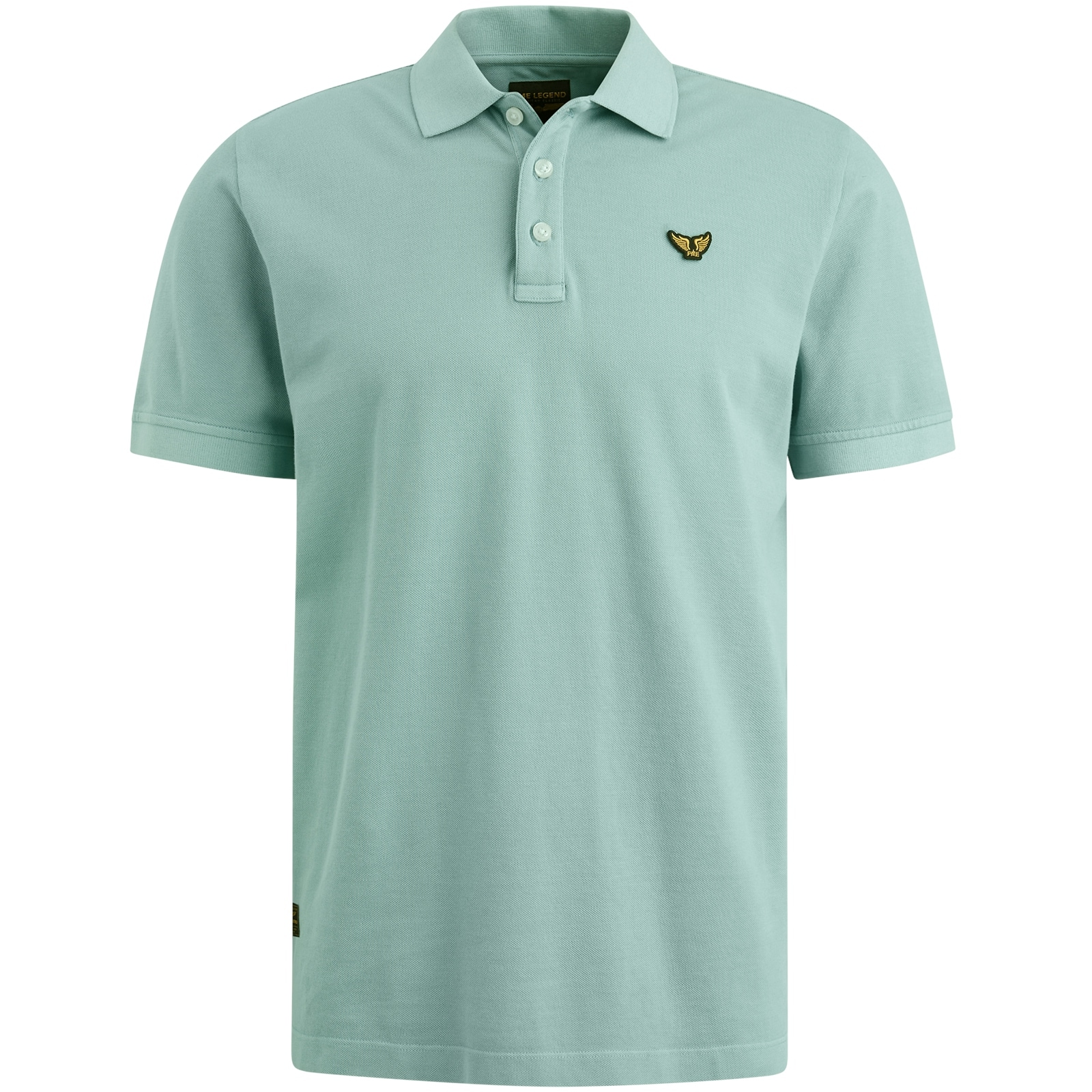 PME LEGEND Poloshirt »Short sleeve polo garment dyed pique«, mit Logo Stickerei