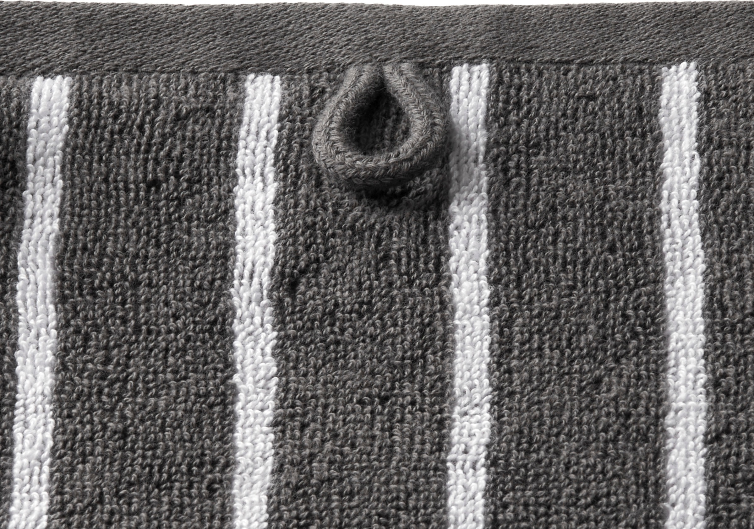 Musterring Badetuch »Needlestripe«, (1 St., Duschtuch 100 x 150 cm), hautschmeichelnd, super weich