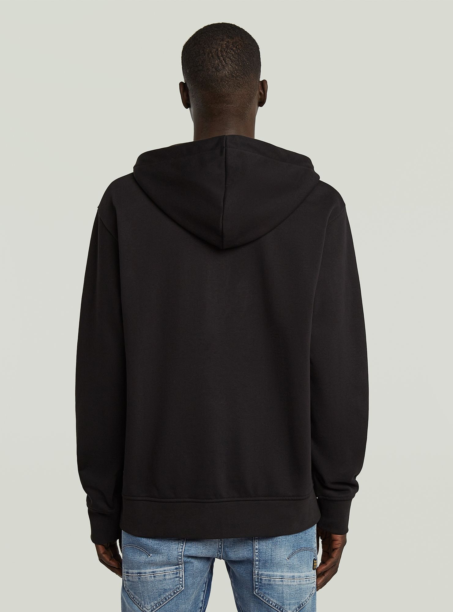 G-STAR Longpullover »Script Half Zip Hoodie Sweater«