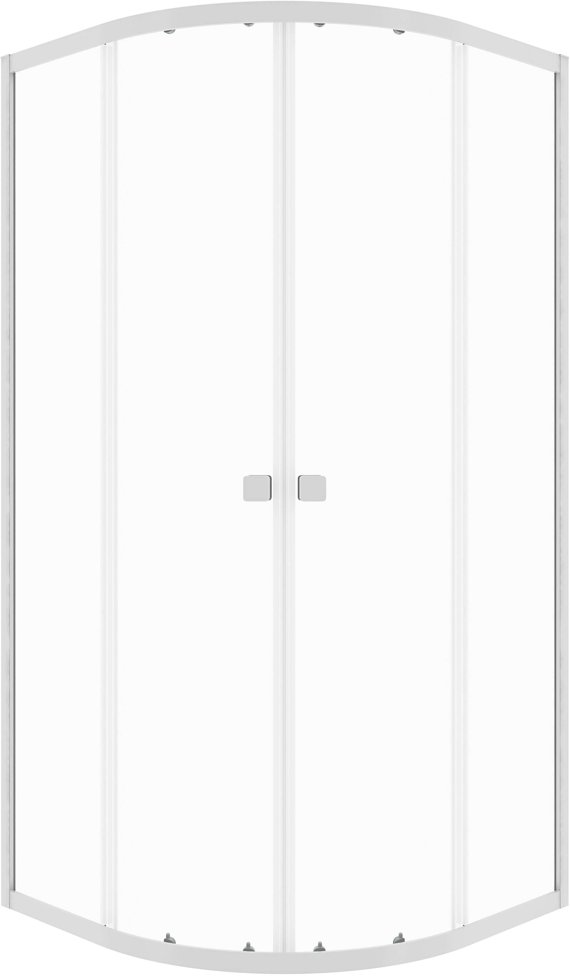 Marwell Runddusche »LEEDS II« mit Gleittüren