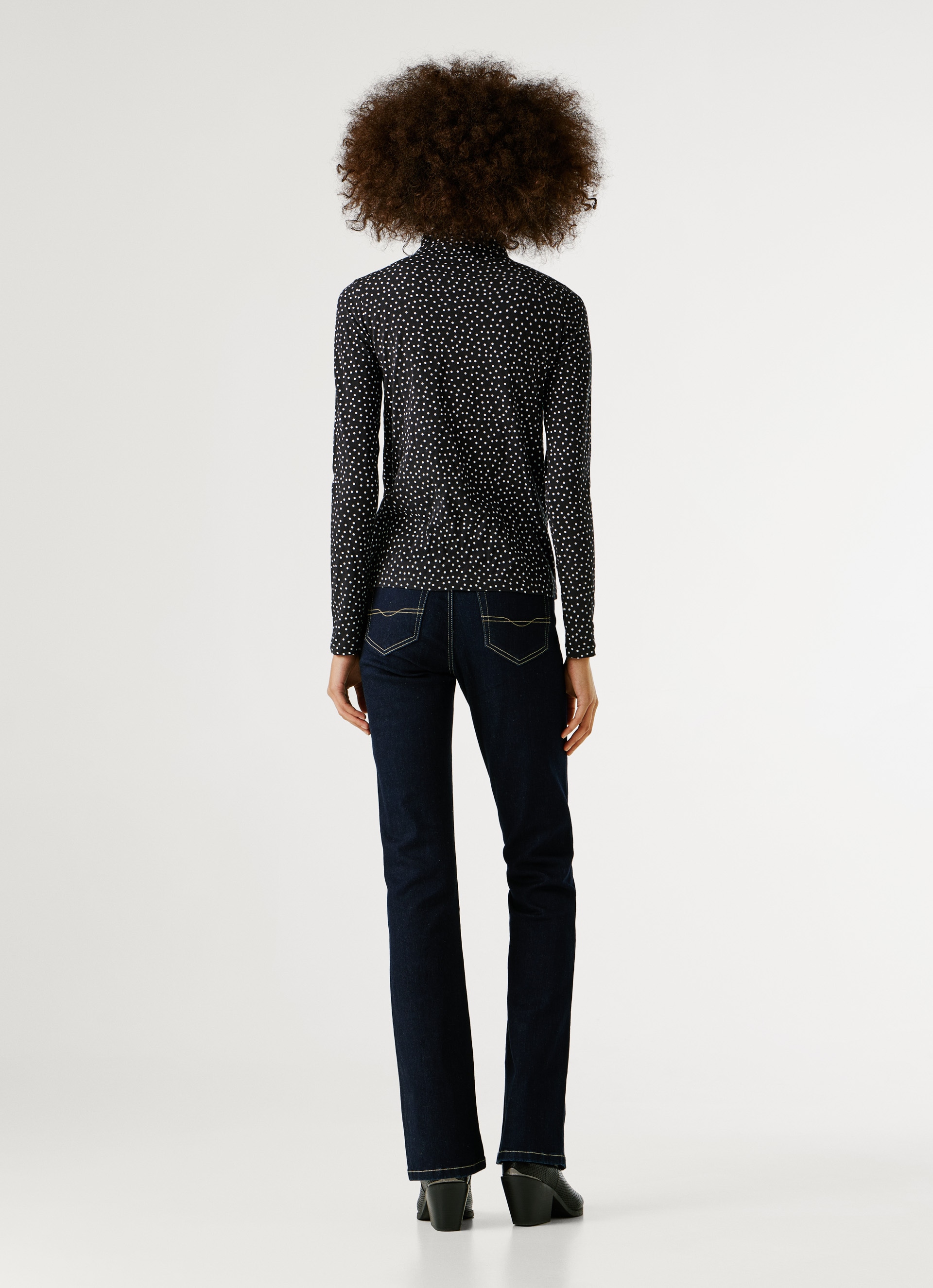 Pepe Jeans Langarmshirt »BIBI« mit Stehkragen