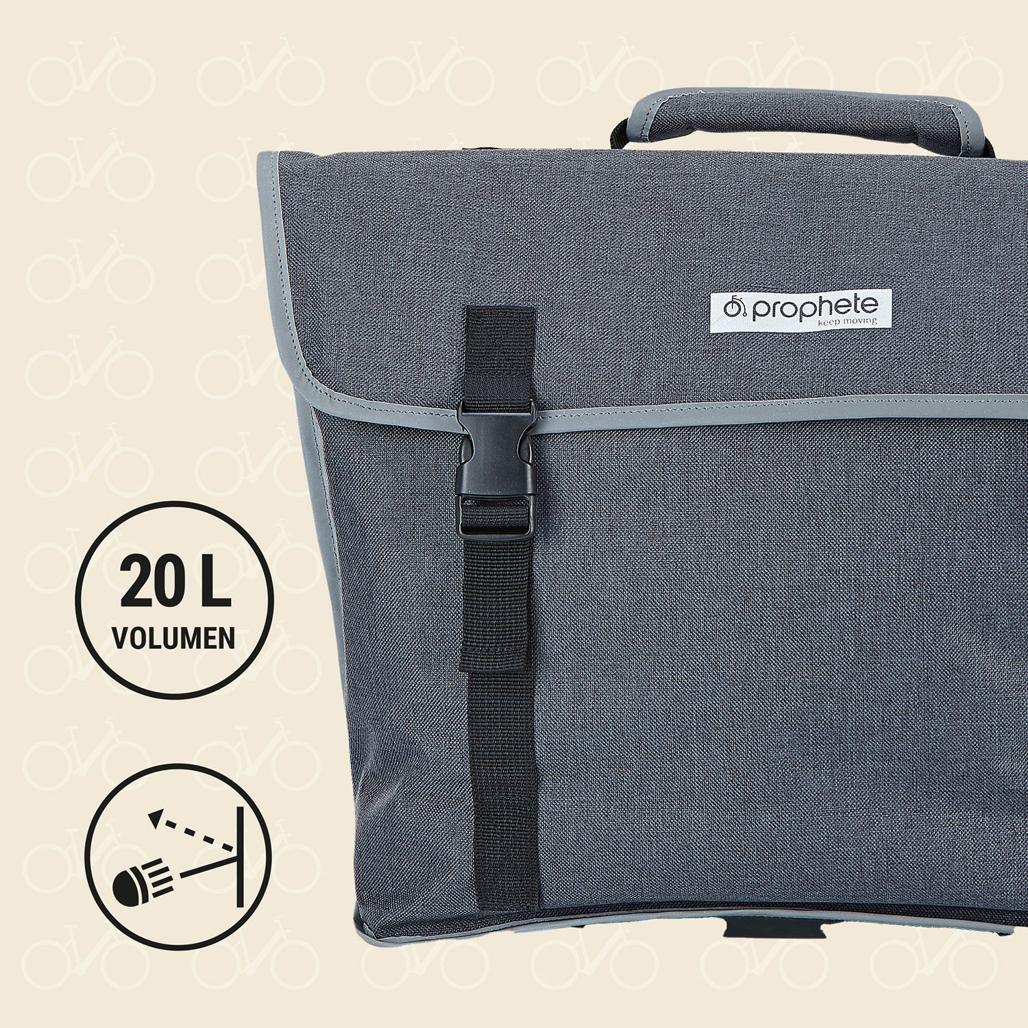 Prophete Fahrradtasche