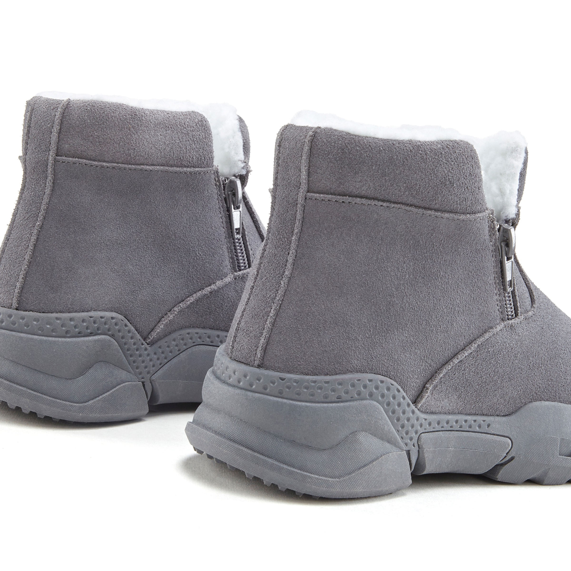 Vivance Stiefelette, aus Veloursleder und mit Warmfutter, Winterstiefel, Stiefel, Boots