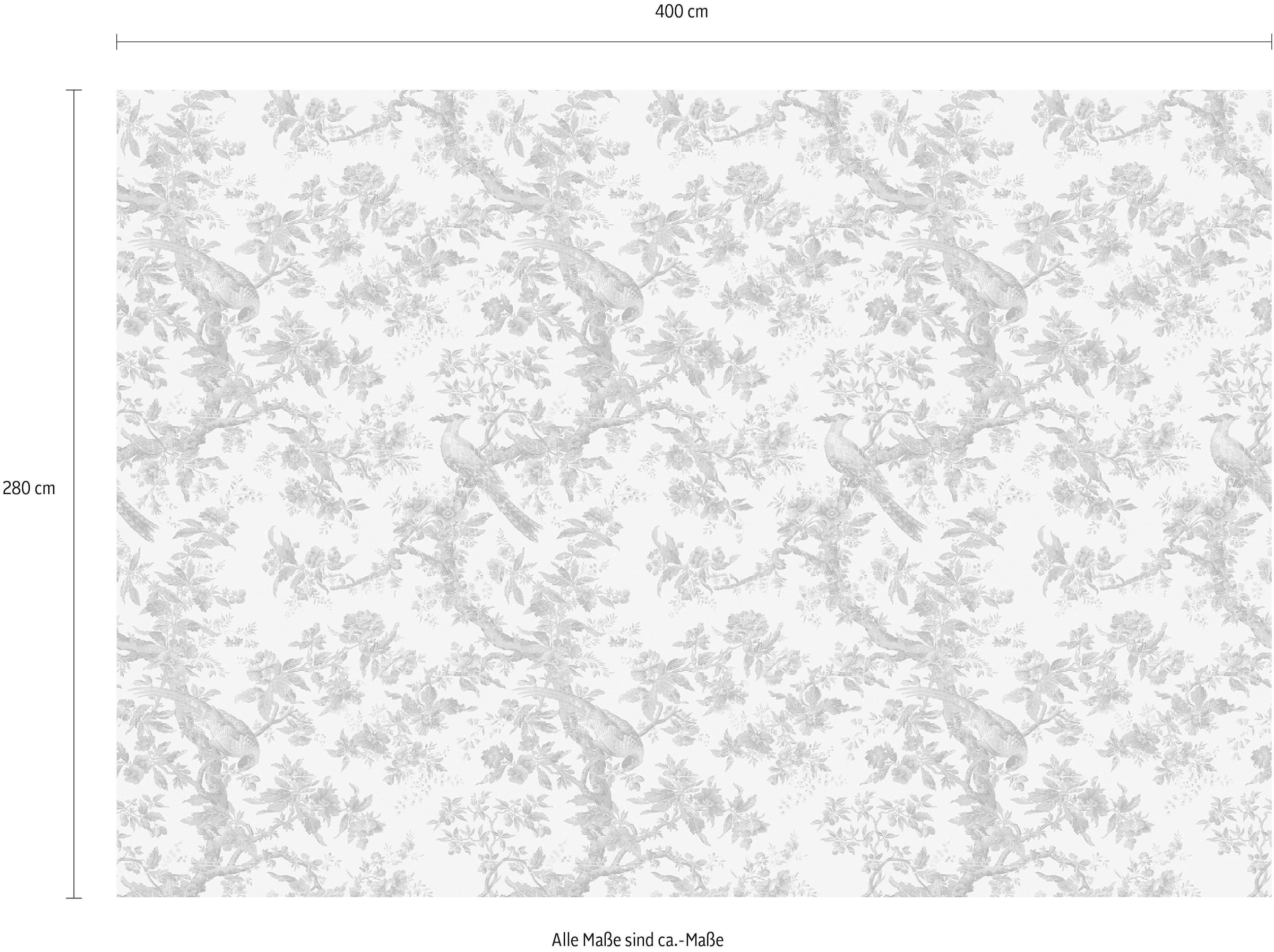 Komar Vliestapete »Digitaldruck Vlies - Héritage - Größe 400 x 280 cm«, bedruckt, Wohnzimmer, Schlafzimmer