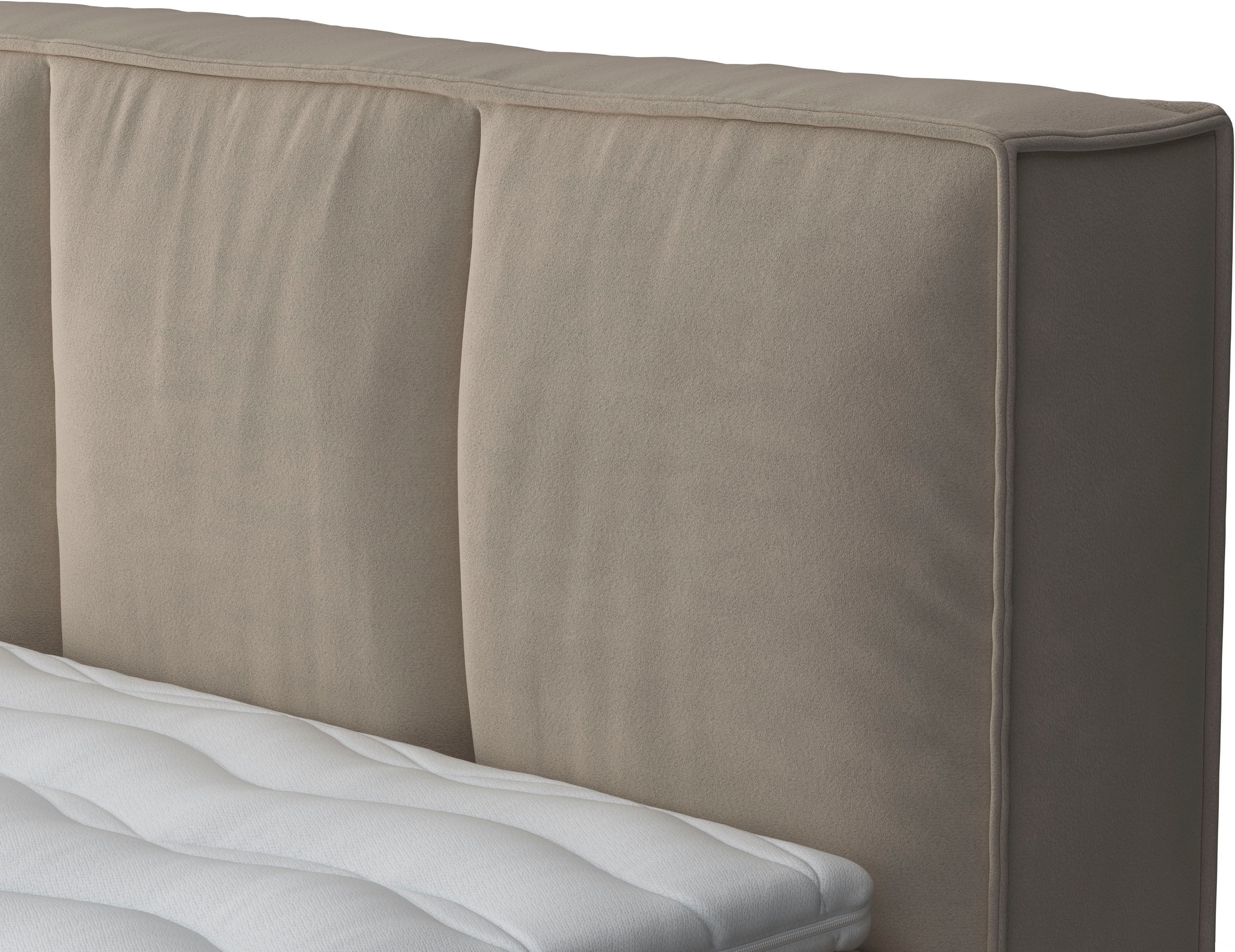 Home affaire Boxspringbett »Sacy«, Boxbett inkl. Topper, 2 Matratzen, Härtegrade H2, H3 und H4 wählbar