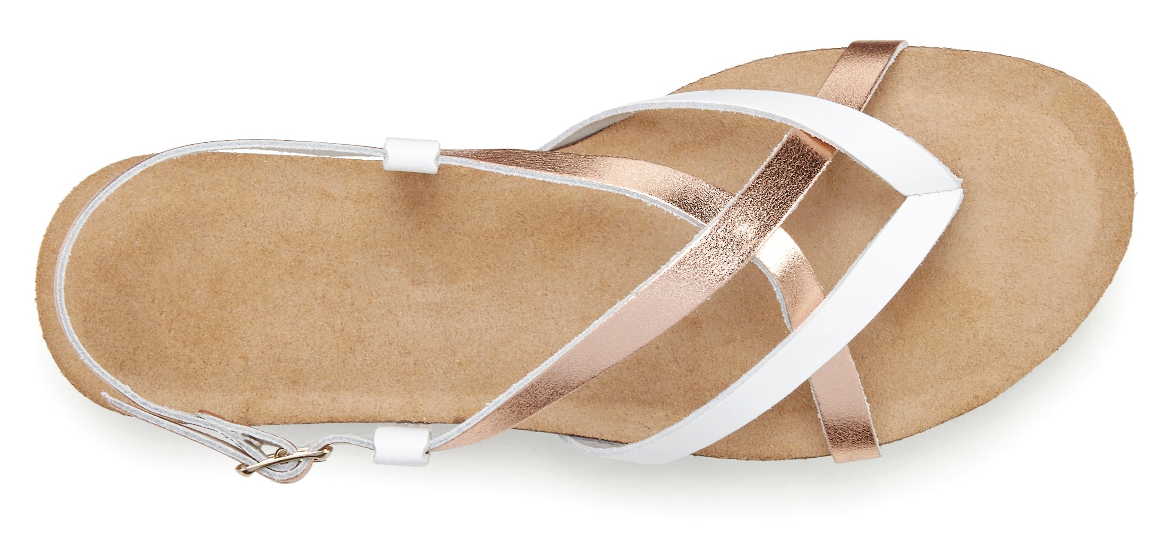 Vivance Zehentrenner, Sandale, Sandalette, Sommerschuh aus hochwertigem Leder