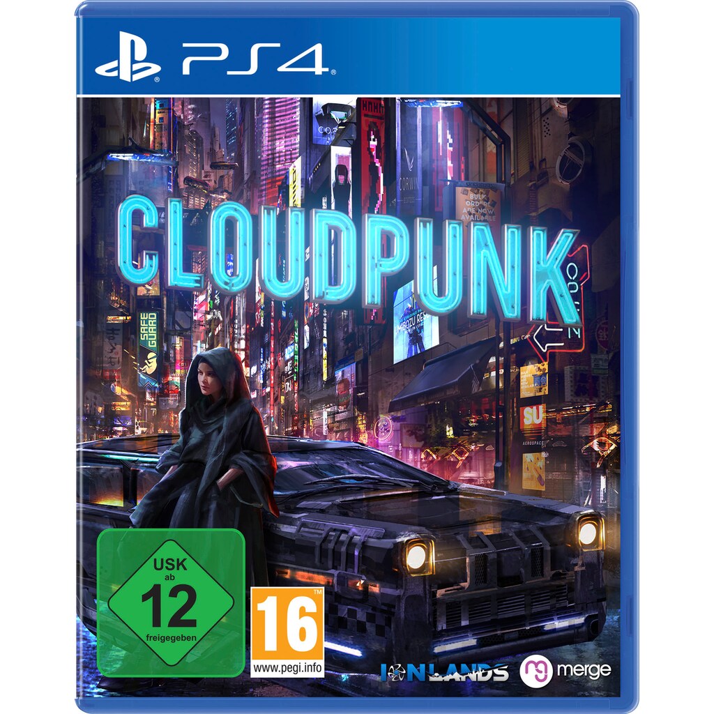 PlayStation 4 Spielesoftware »Cloudpunk«, PlayStation 4