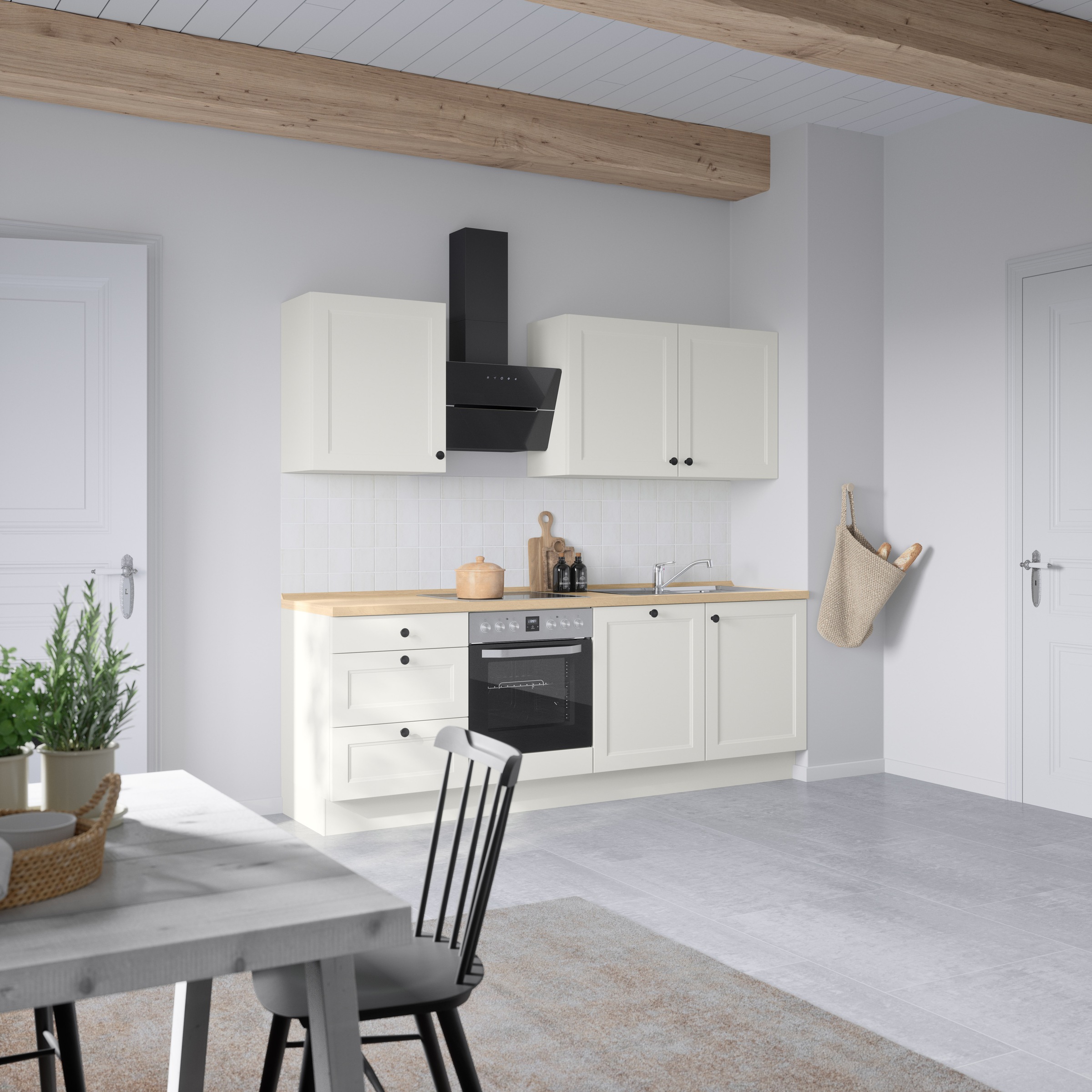 nobilia® Küchenzeile »"Cascada II"«, vormontiert, Breite 240 cm, Ausrichtung wählbar, wahlw. mit E-Geräten