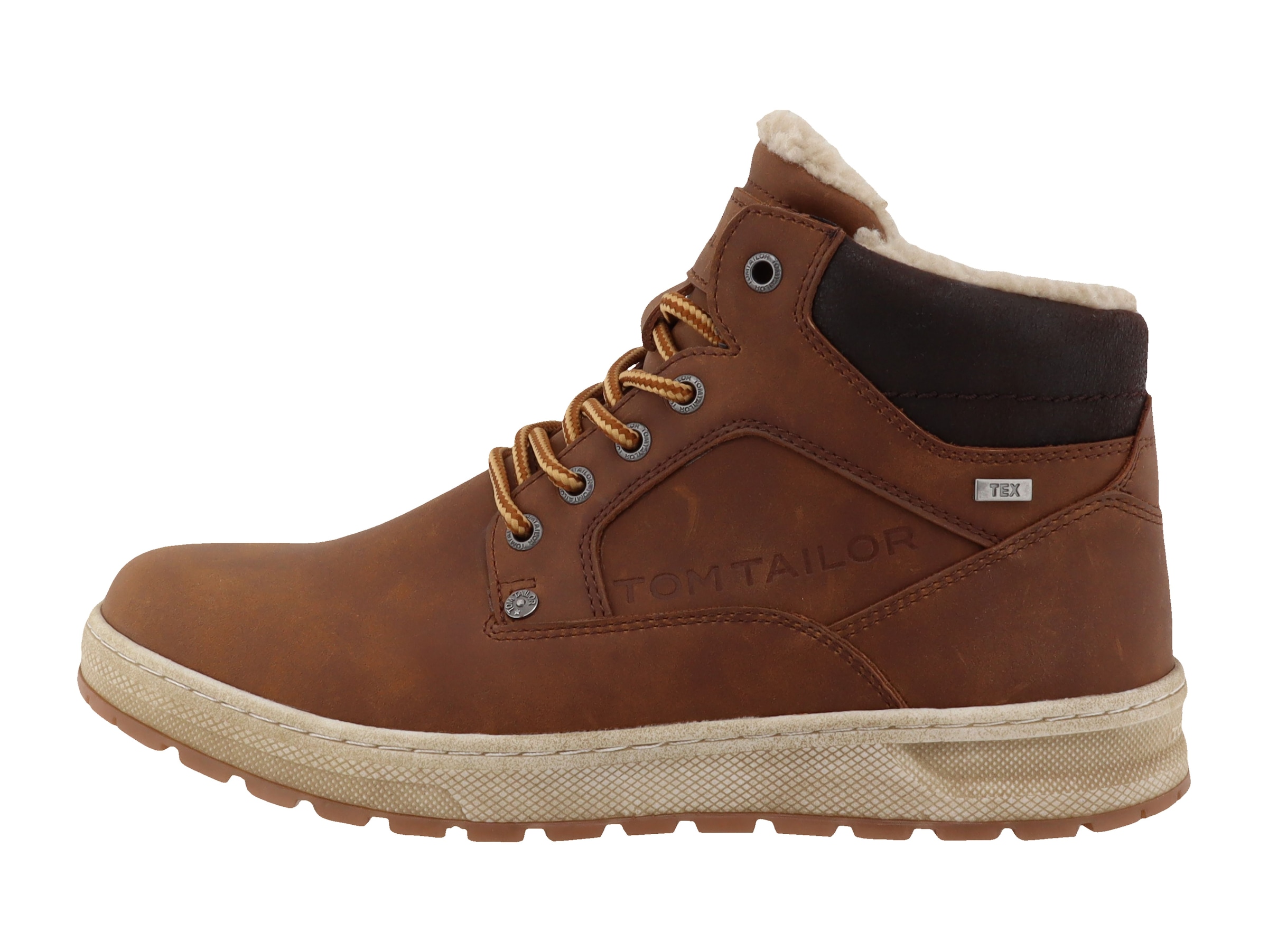 TOM TAILOR Winterboots  , Plateau, Schnürboots, High Top-Sneaker mit Innenreißverschluss