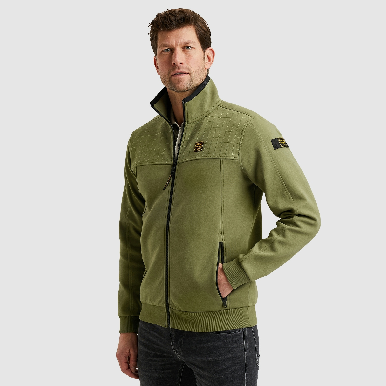 PME LEGEND Sweatjacke, mit Reißverschluss