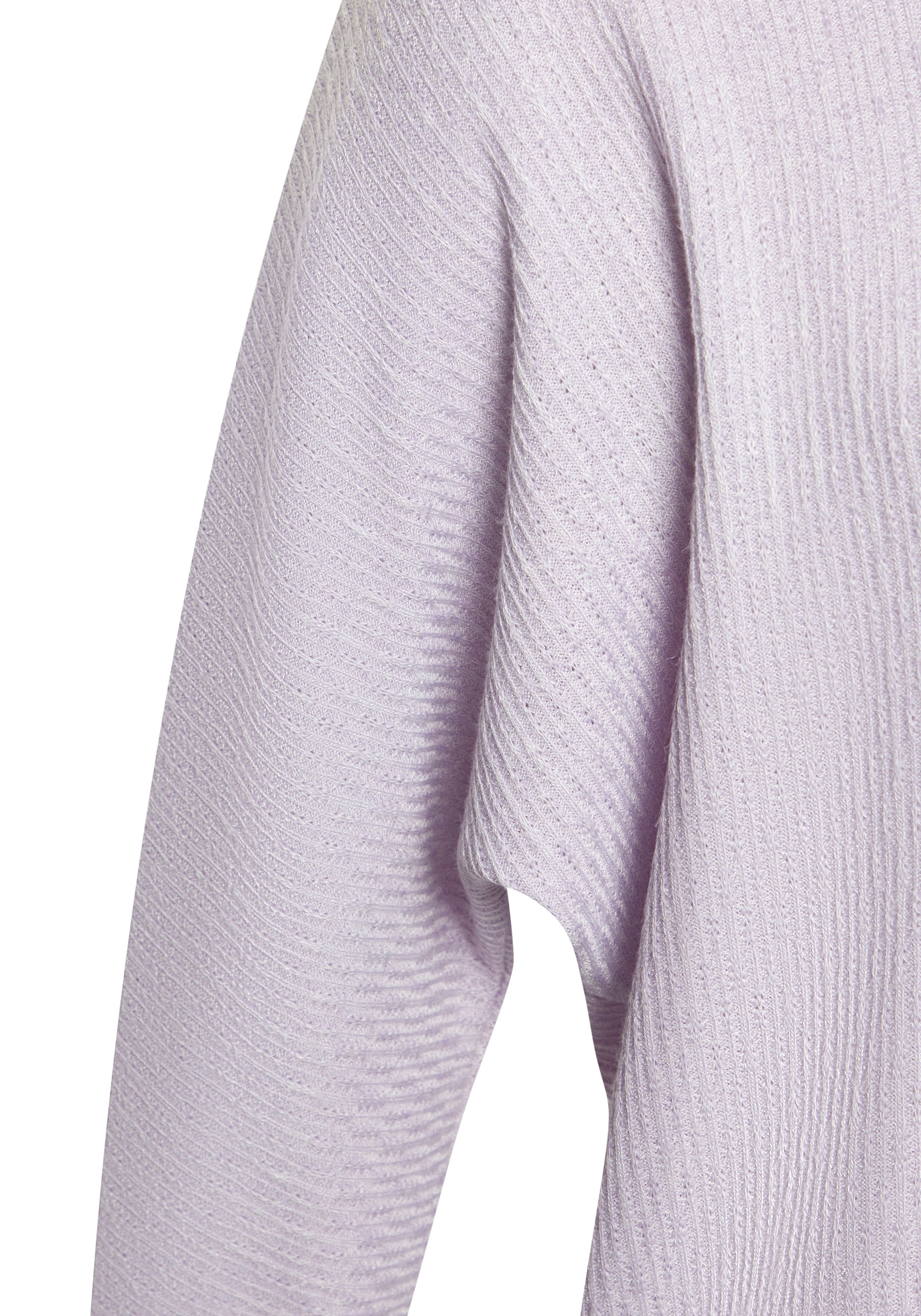 Vivance Langarmshirt »in modischer Struktur-Optik«, aus pflegeleichter Strickqualität mit Viskose