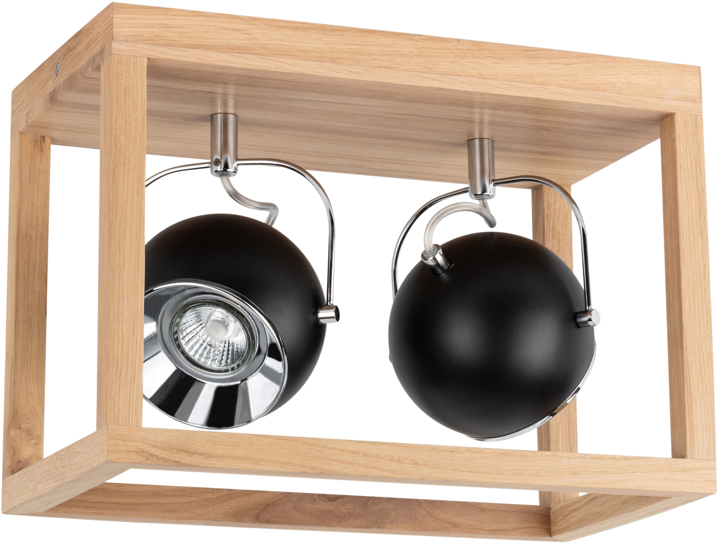 SPOT Light LED Deckenleuchte »ROY«, 2 flammig, Leuchtmittel GU10   LED wech günstig online kaufen