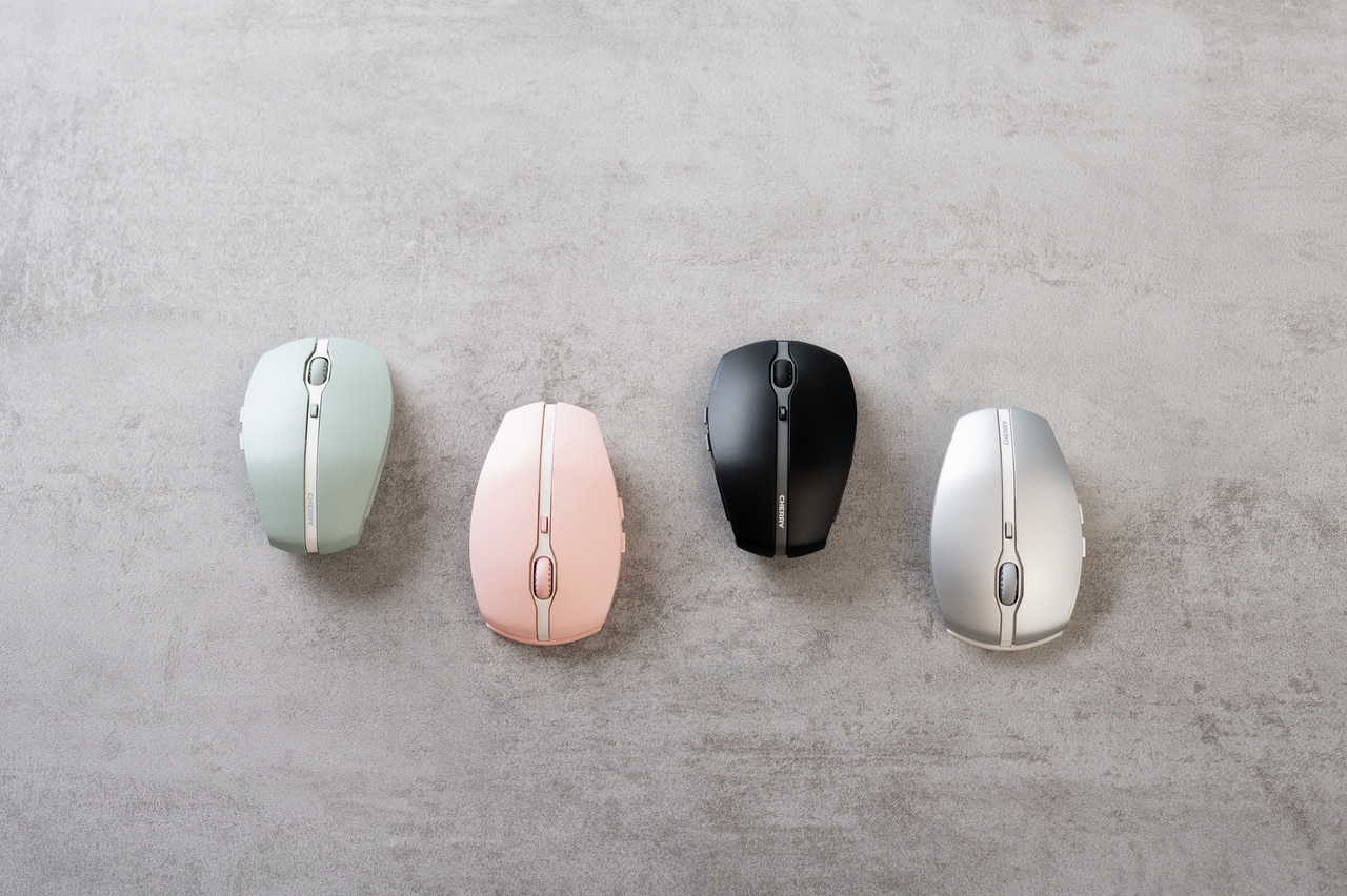 Cherry Maus »GENTIX BT« Bluetooth Multipoint 3 BT, max 2.000dpi, Inkl. Transportbeutel