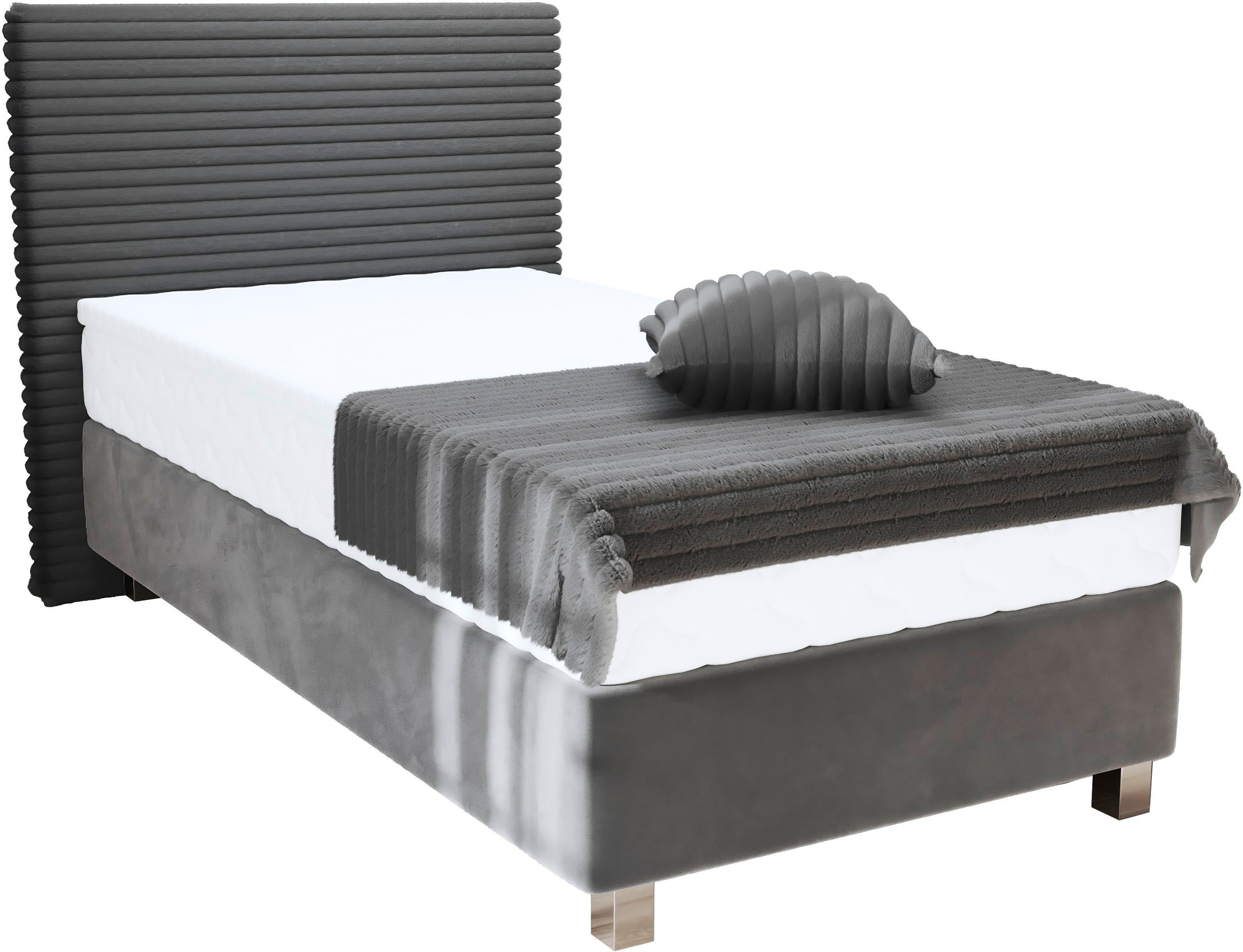 Westfalia Schlafkomfort Boxspringbett "Sven", inkl. Zierkissen, wahlweise m günstig online kaufen