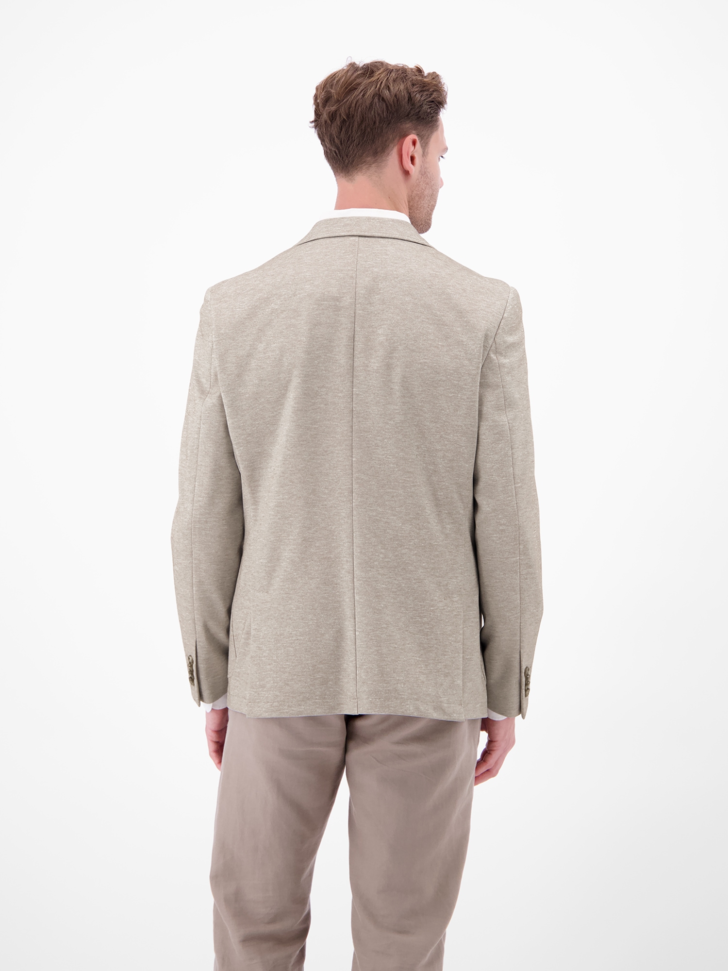 LERROS Jerseysakko »Leichter Jersey-Blazer mit bedrucktem Futter« Jersey mit Stretchanteil, bedrucktes Innenfutter, 2-Knopf-Design