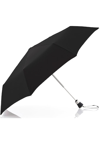 doppler MANUFAKTUR Taschenregenschirm »Oxford Uni, schwarz«, handgemachter... kaufen