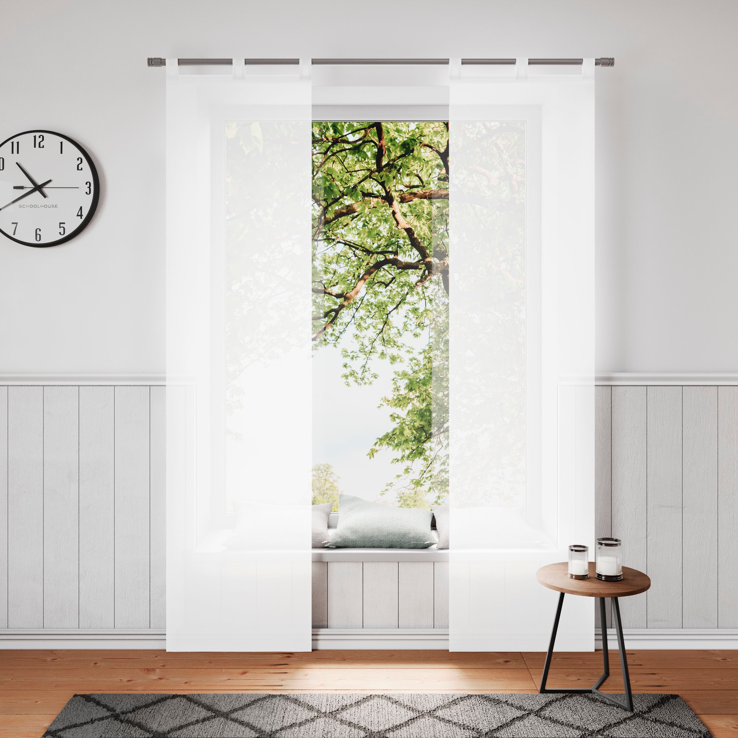 Neutex for you! Schiebegardine »Galena Uni« Schlaufen 1 Stk. tlg. inkl. Bes günstig online kaufen